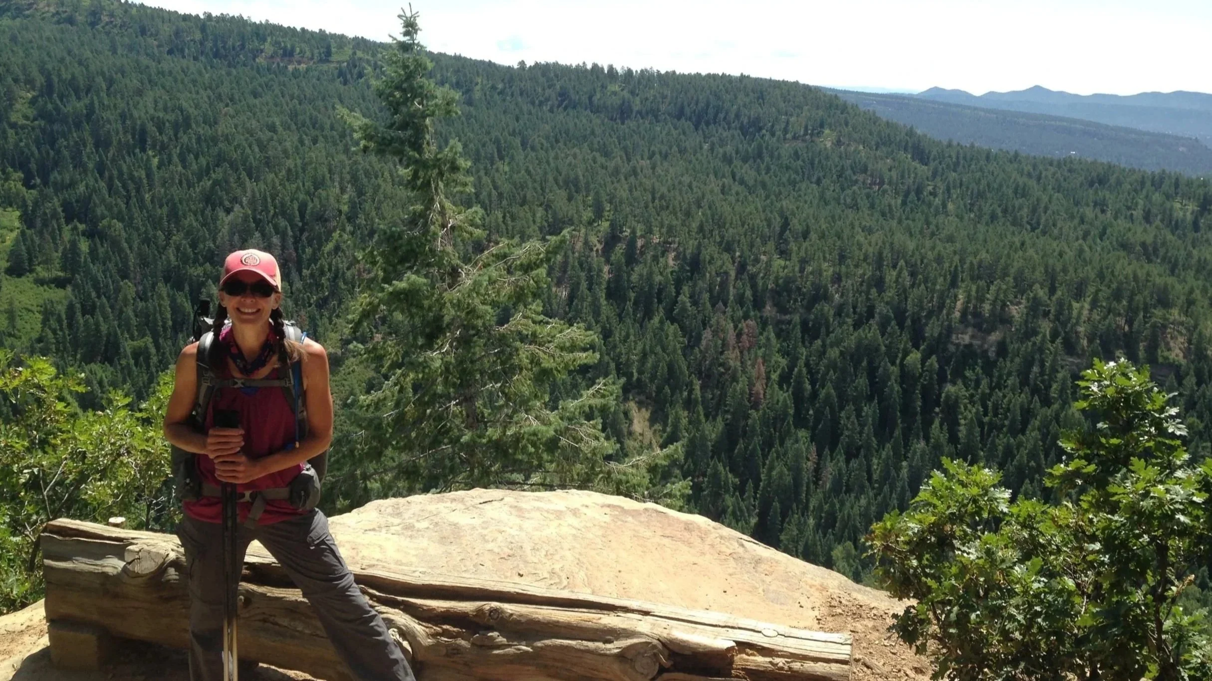 Colorado Trail  Becky Jensen at Gudy's Rest.jpg