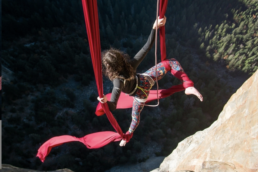 Dancing from Peak to Peak: Priscilla Mewborne the Mountain-Climbing Aerialist
