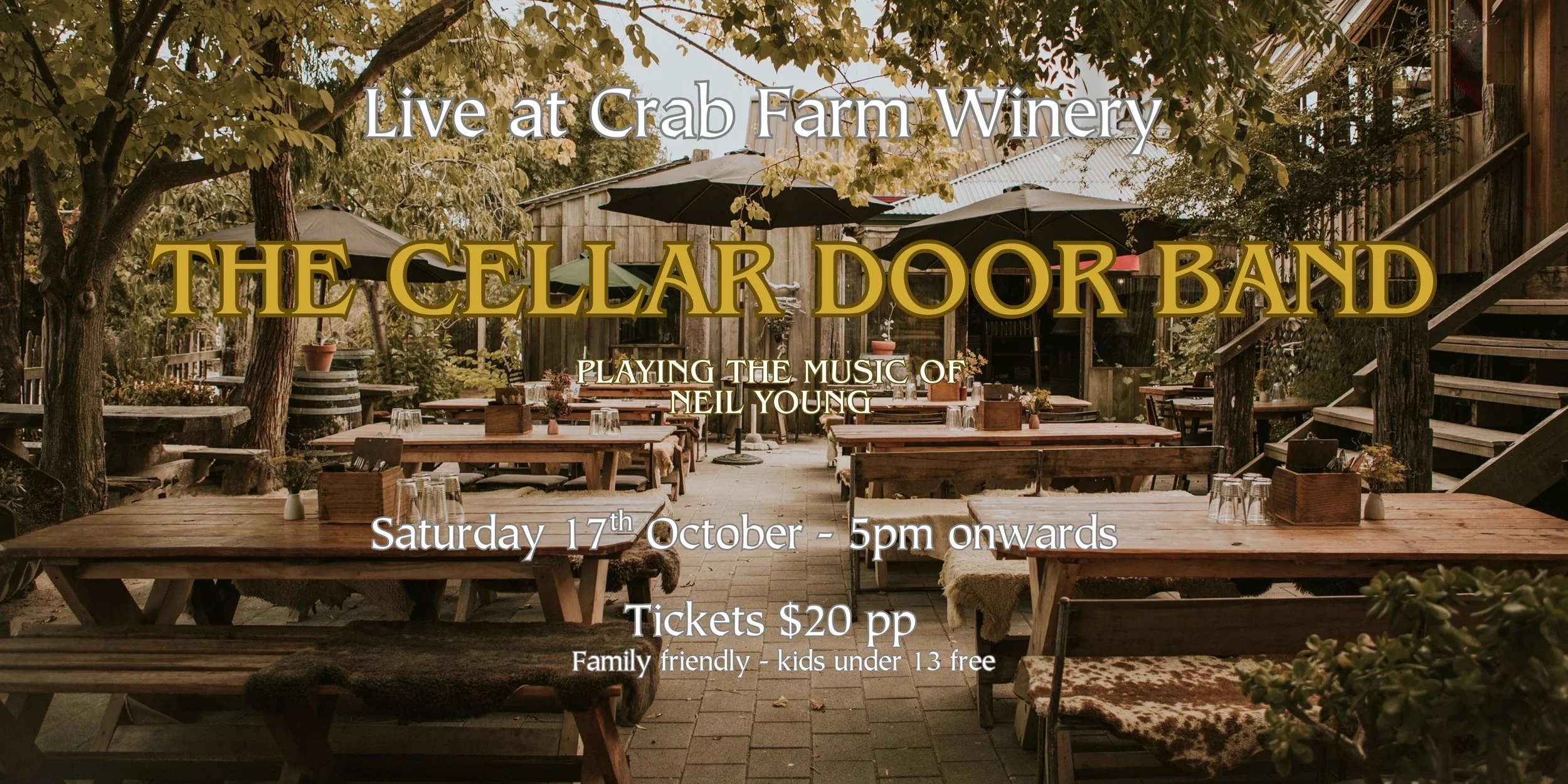 The Cellar Door Band - Live at Crab Farm