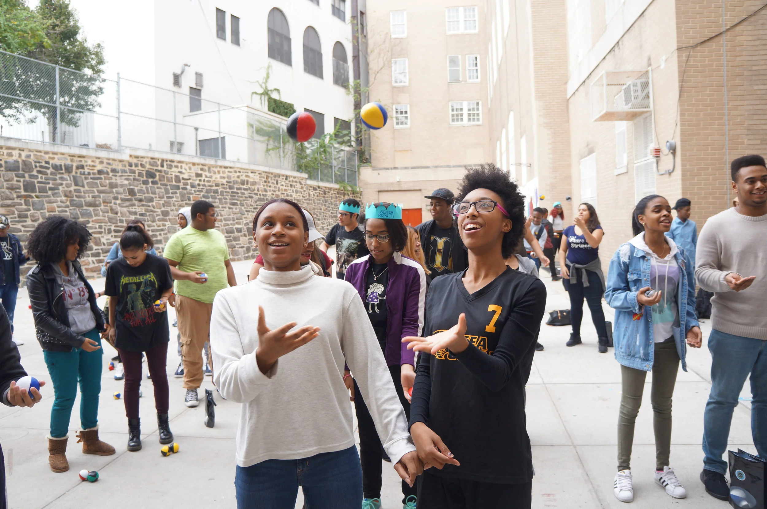 Have a Ball, Lend a Hand Corporate Workshop & School Program at Bronx Envision Academy