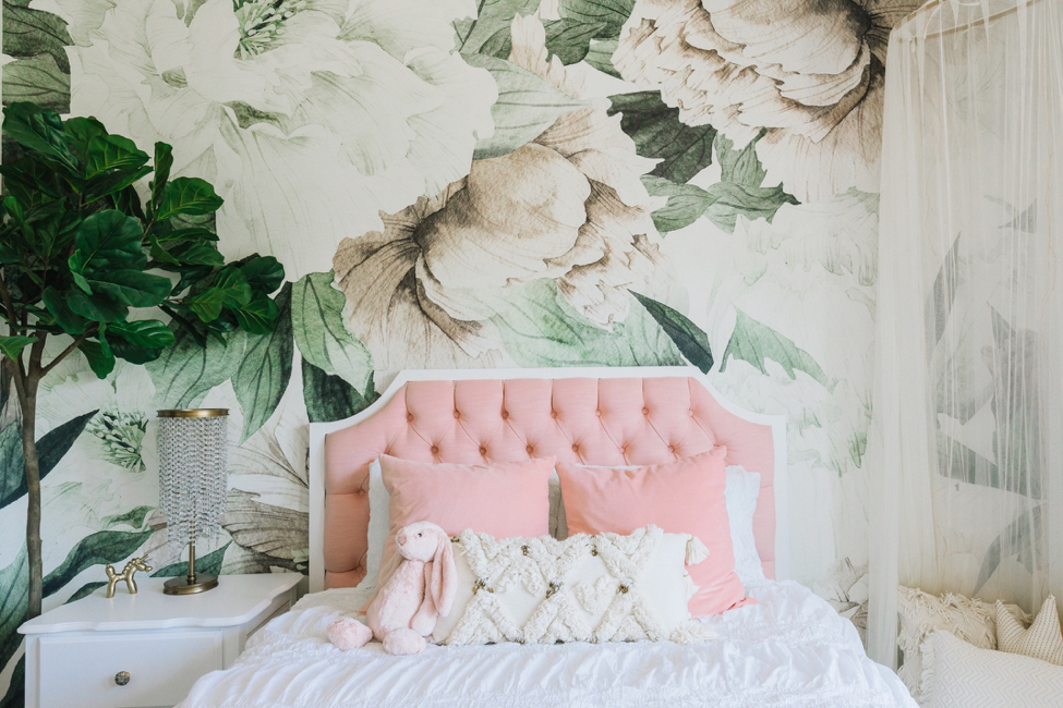 Floral Girl's Room Reveal with Little Crown Interiors - Decor For Kids —  Decor For Kids