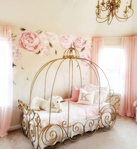 Thiết kế phòng princess decorating room cho cô công chúa nhí của bạn