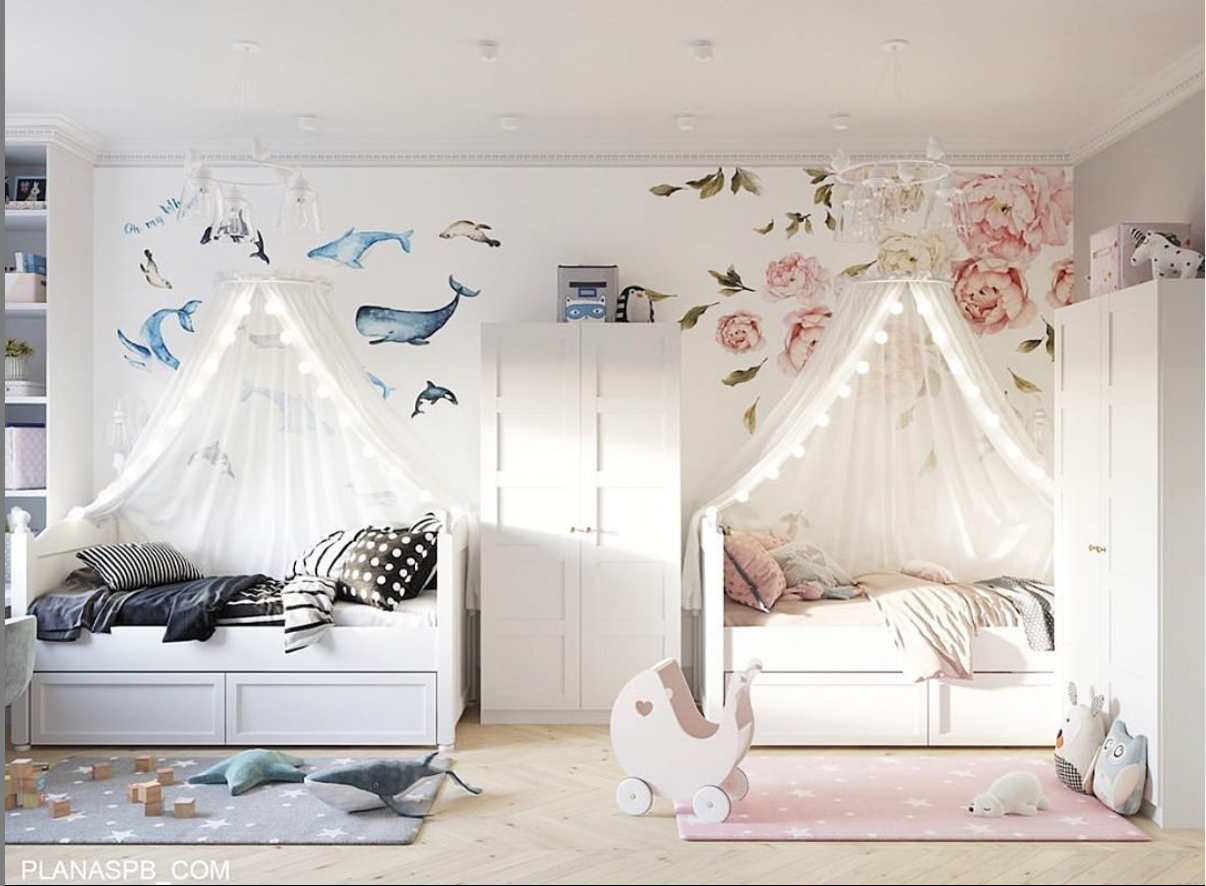 boy girl room