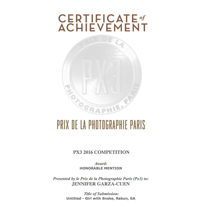PX3 2016 Award