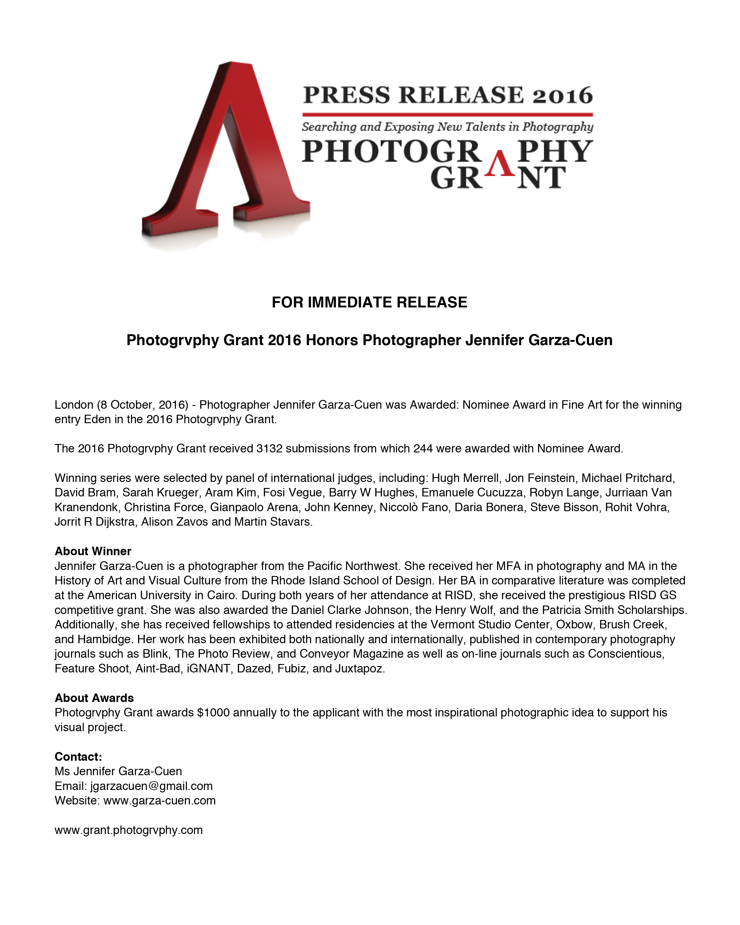 Press Release