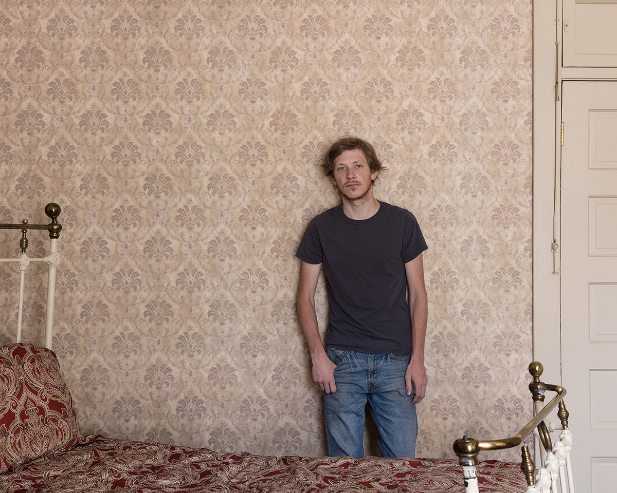   Untitled - Young Man in Bedroom, Buffalo, WY  