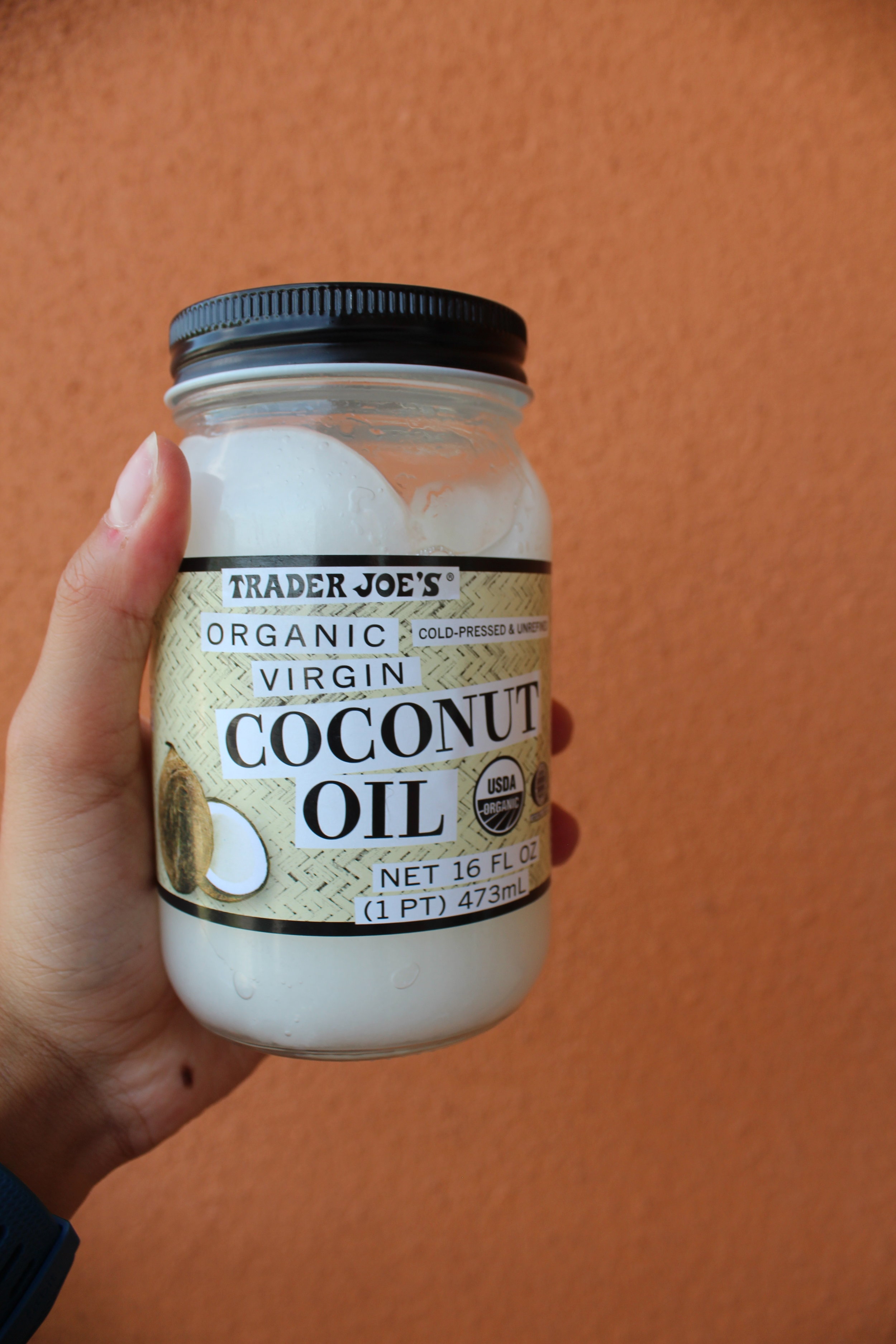 Make sure it's organic, cold-pressed, and either virgin or extra virgin!
