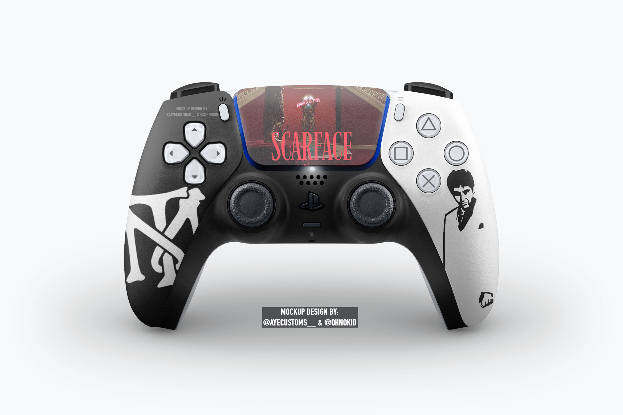 Download Scarface Ps5 Controller Ayecustoms