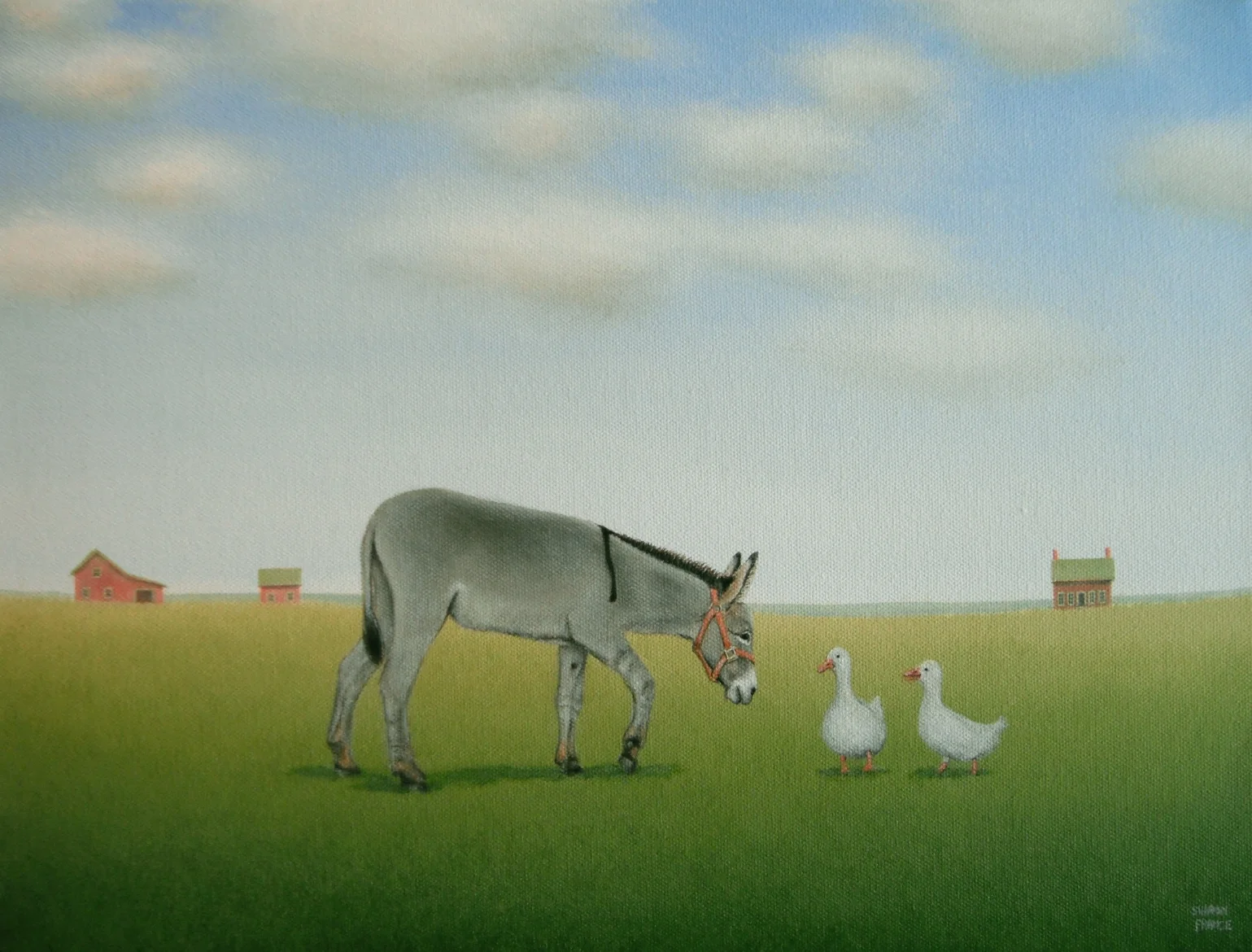 donkey ducks finished Sharon France ugallery site a.jpg