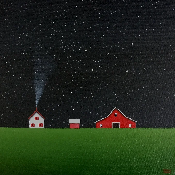 NIGHT stars 12 x 12 Sharon France site.jpg