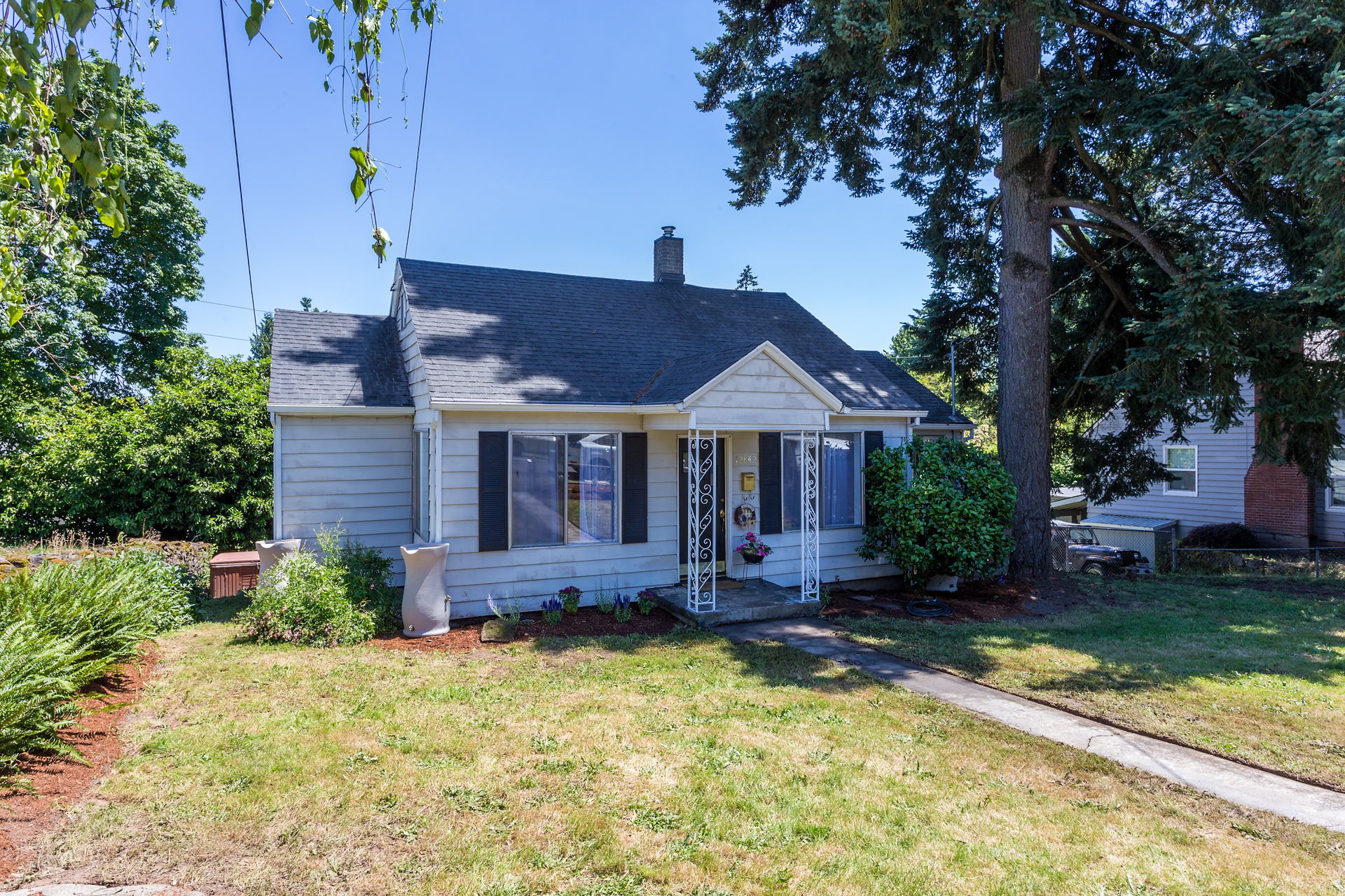 Large Front Yard