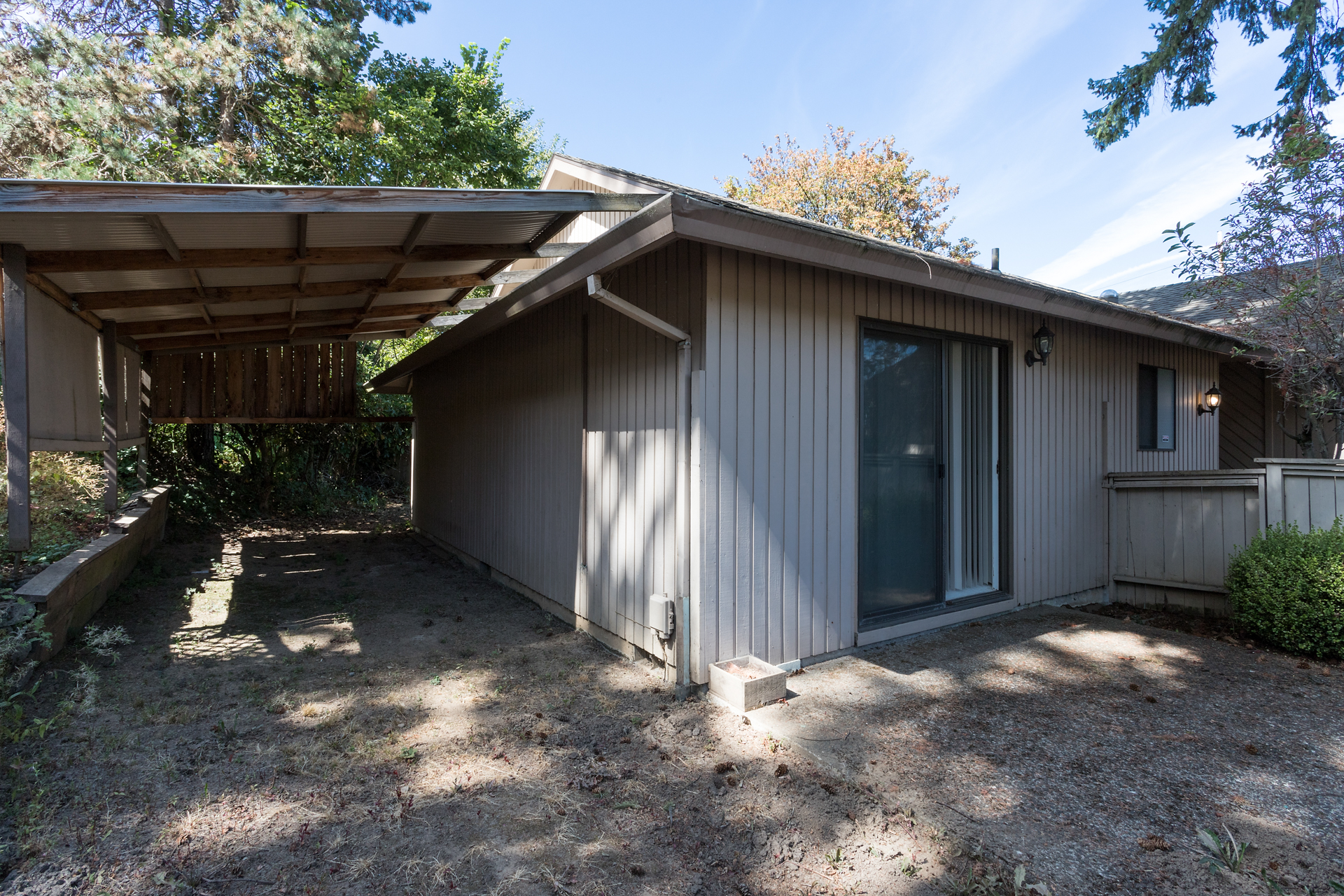 Covered Storage area