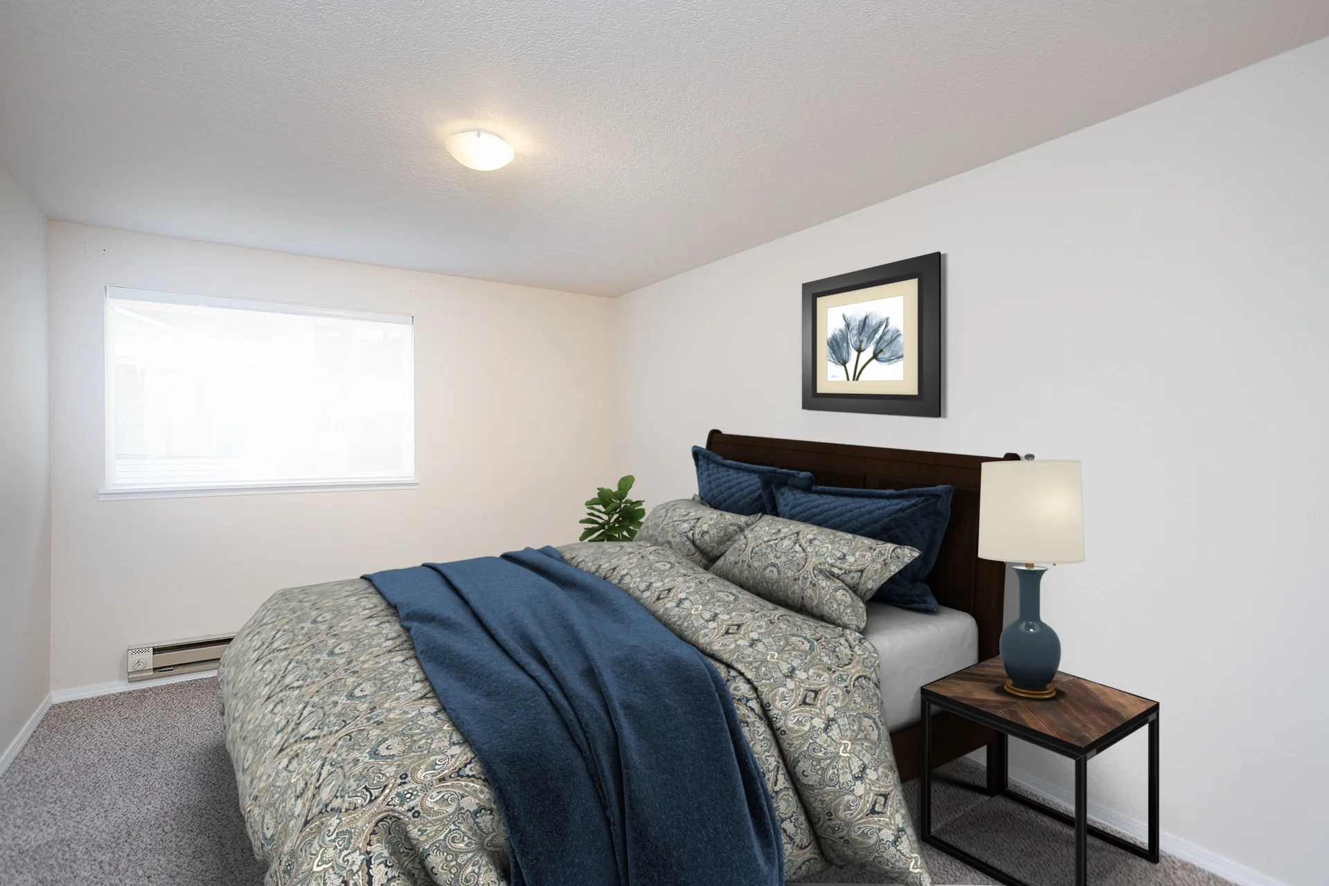 Bedroom Virtually Staged