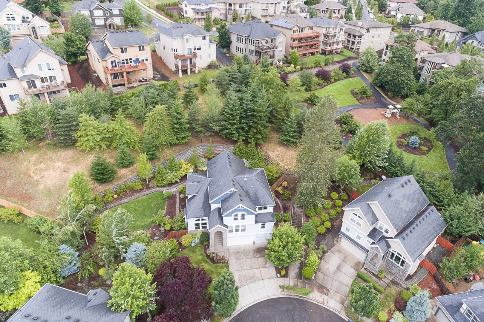 Another great Aerial View showcasing the neighborhood