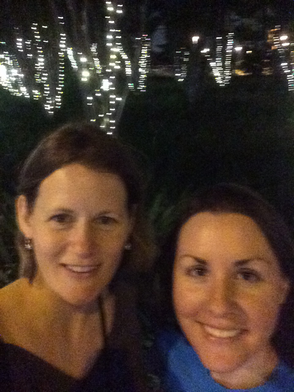 Our first franchise convention together. It was worth the trip and the weather was perfect!