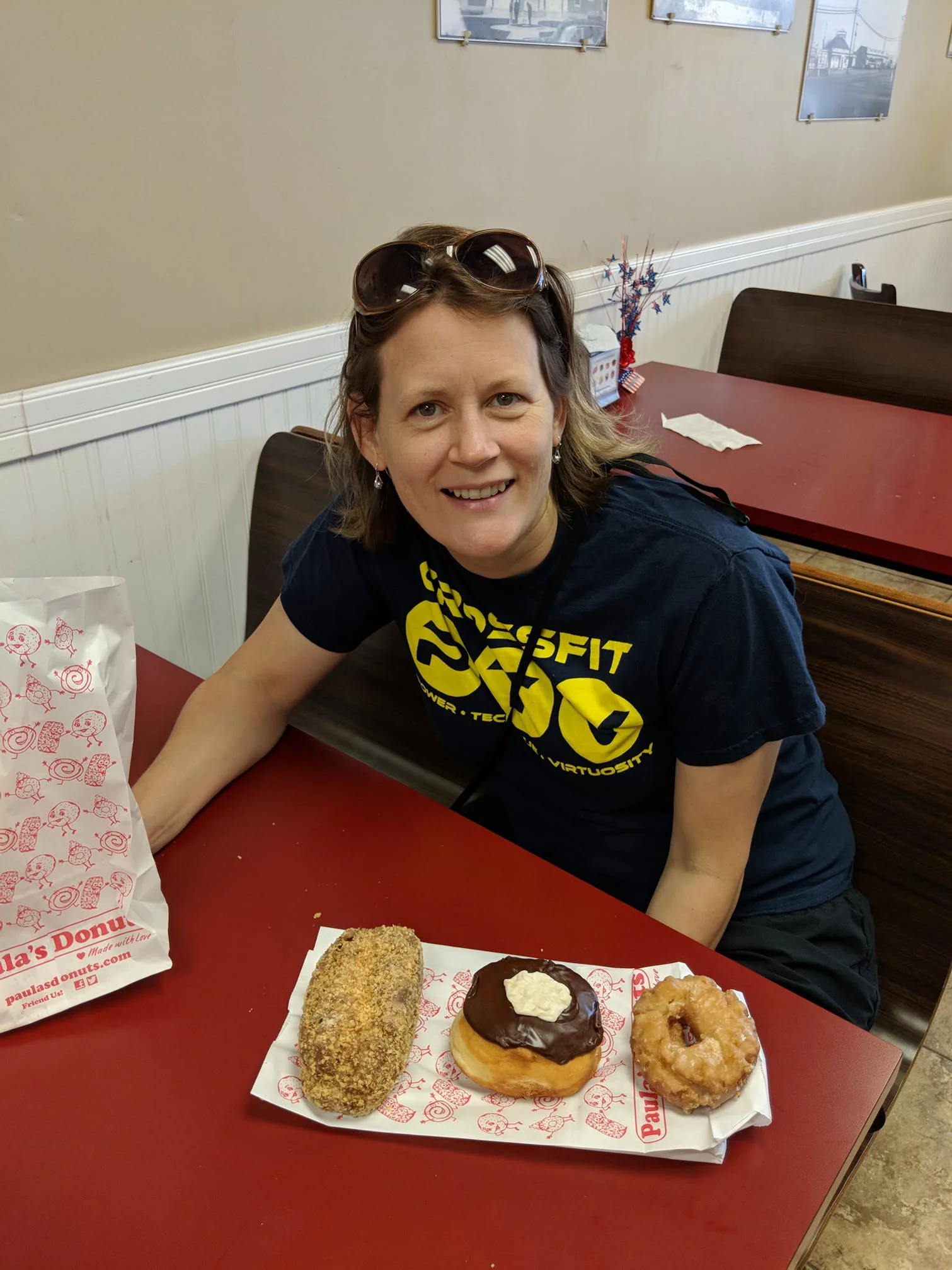 My sweets addiction showing up again. This time, it was to celebrate getting our marriage license.