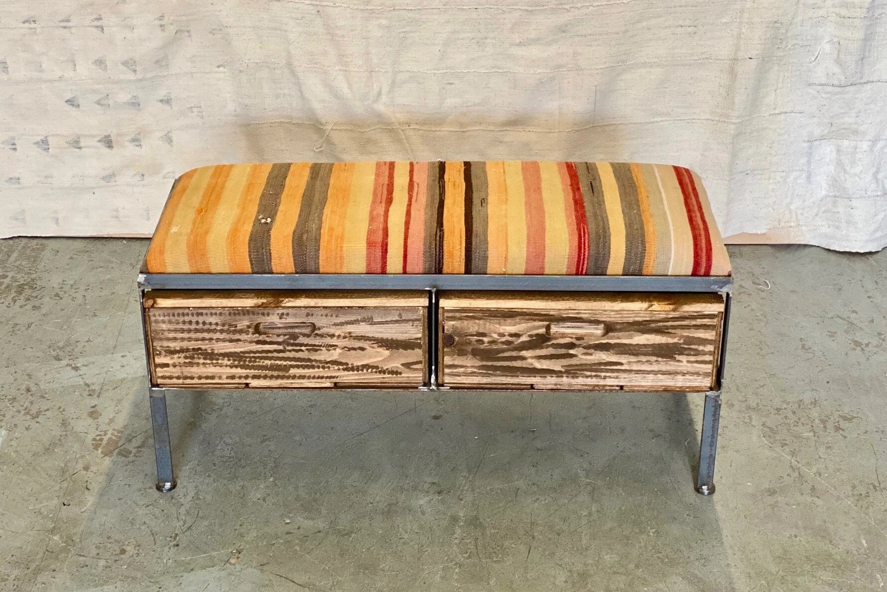 Two Drawer Bench Free Shipping!