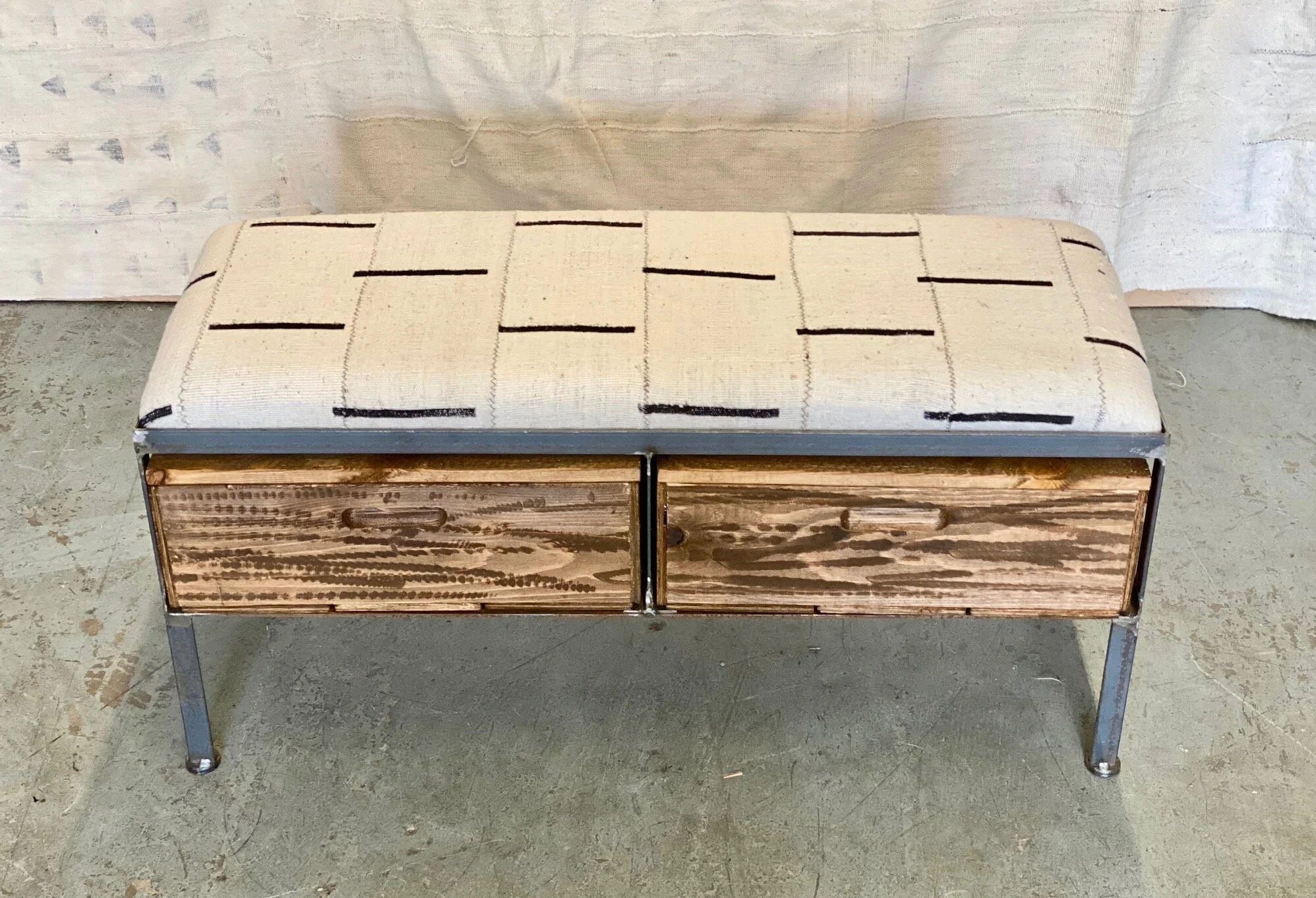 Two Drawer Bench Free Shipping!