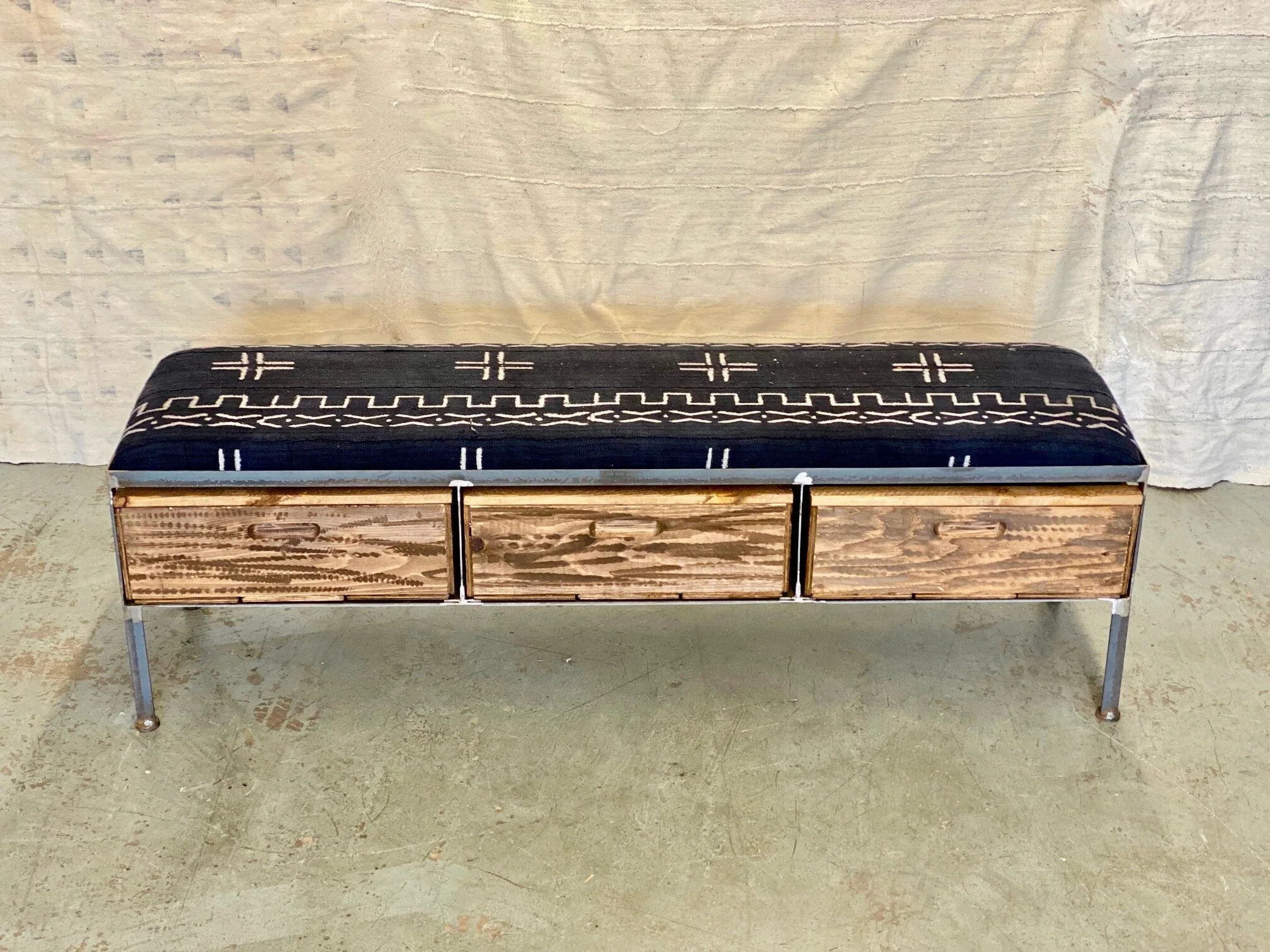 Three Drawer Bench Free Shipping!