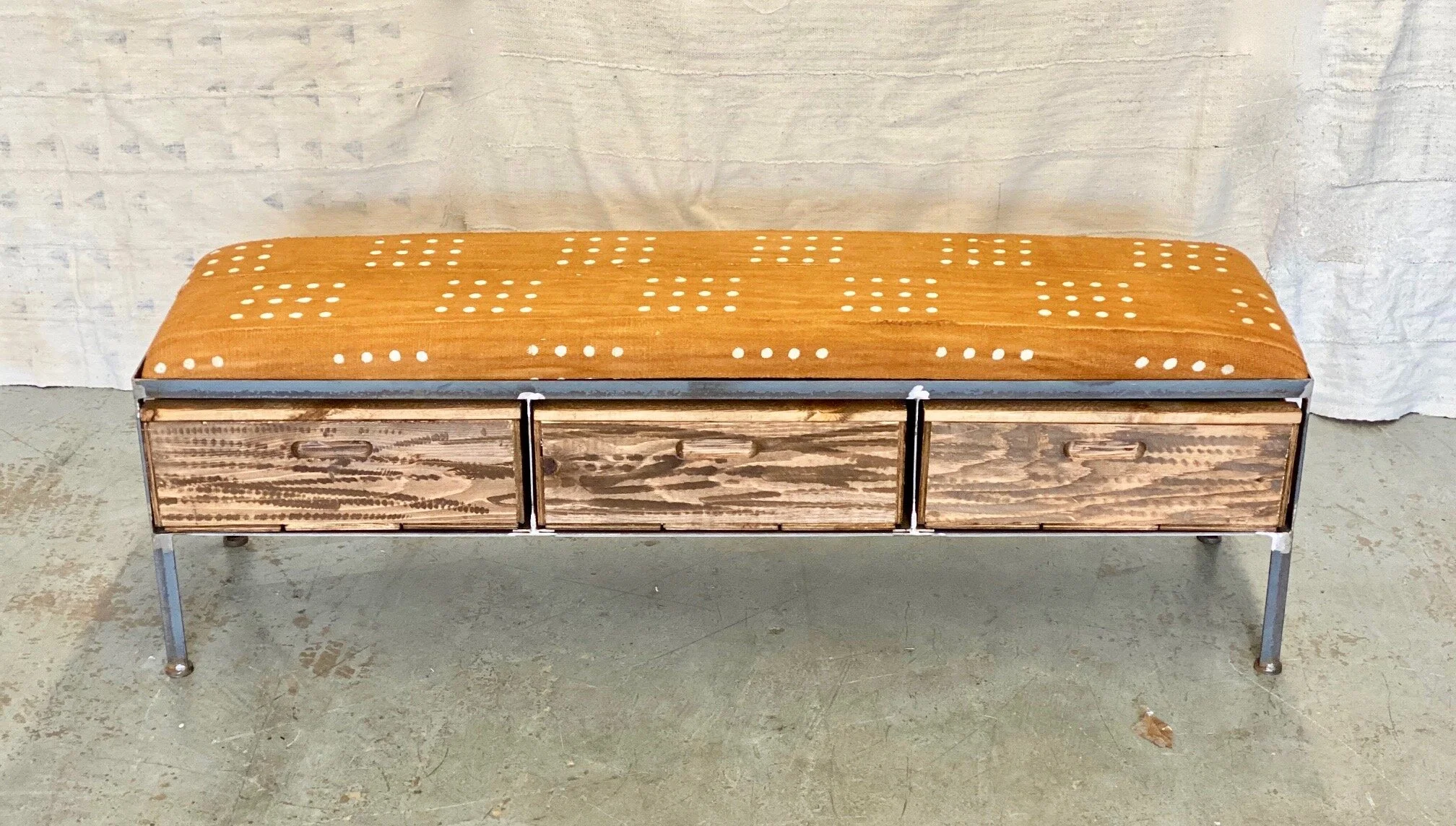 Three Drawer Bench Free Shipping!