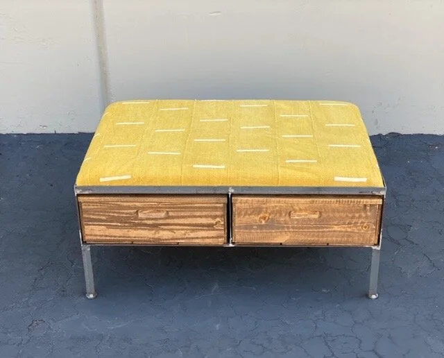 Two Drawer ottoman/Coffee Table Free Shipping!