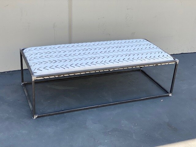 Modern Ottoman with Drop in Cushion Free Shipping!