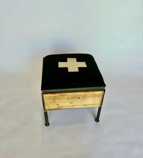 Single drawer ottoman free shipping!