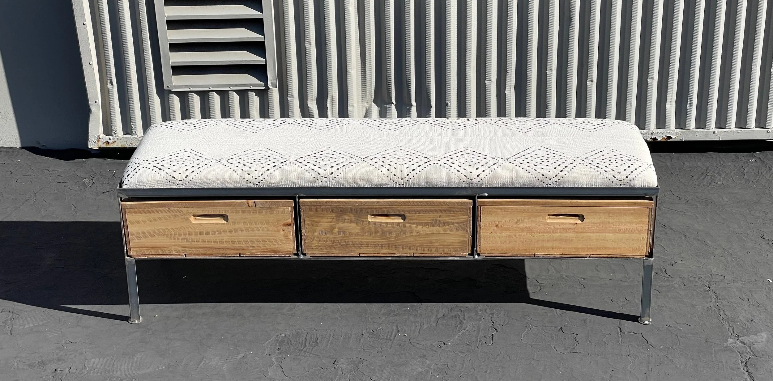 Three Drawer Bench Free Shipping