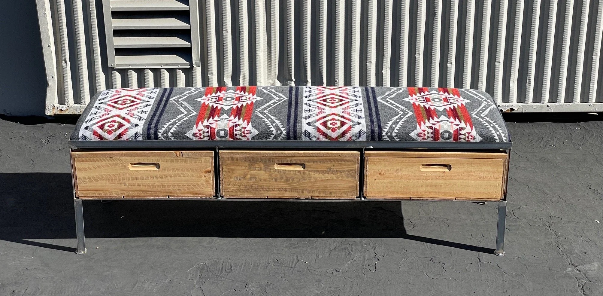 Three Drawer Bench Free Shipping