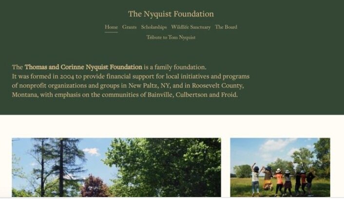 The Nyquist Foundation Website