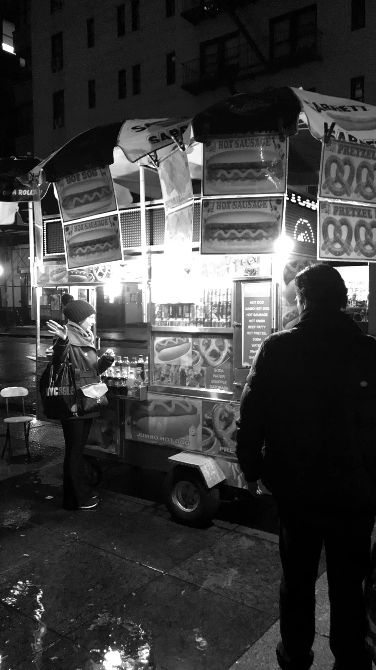 Tourists and Hot Dog Stands.JPG