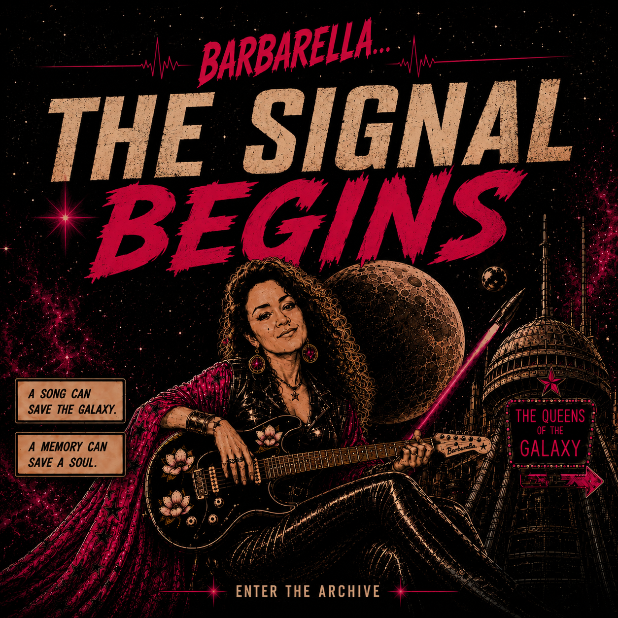 THE BARBARELLA VOYAGE BEGINS…