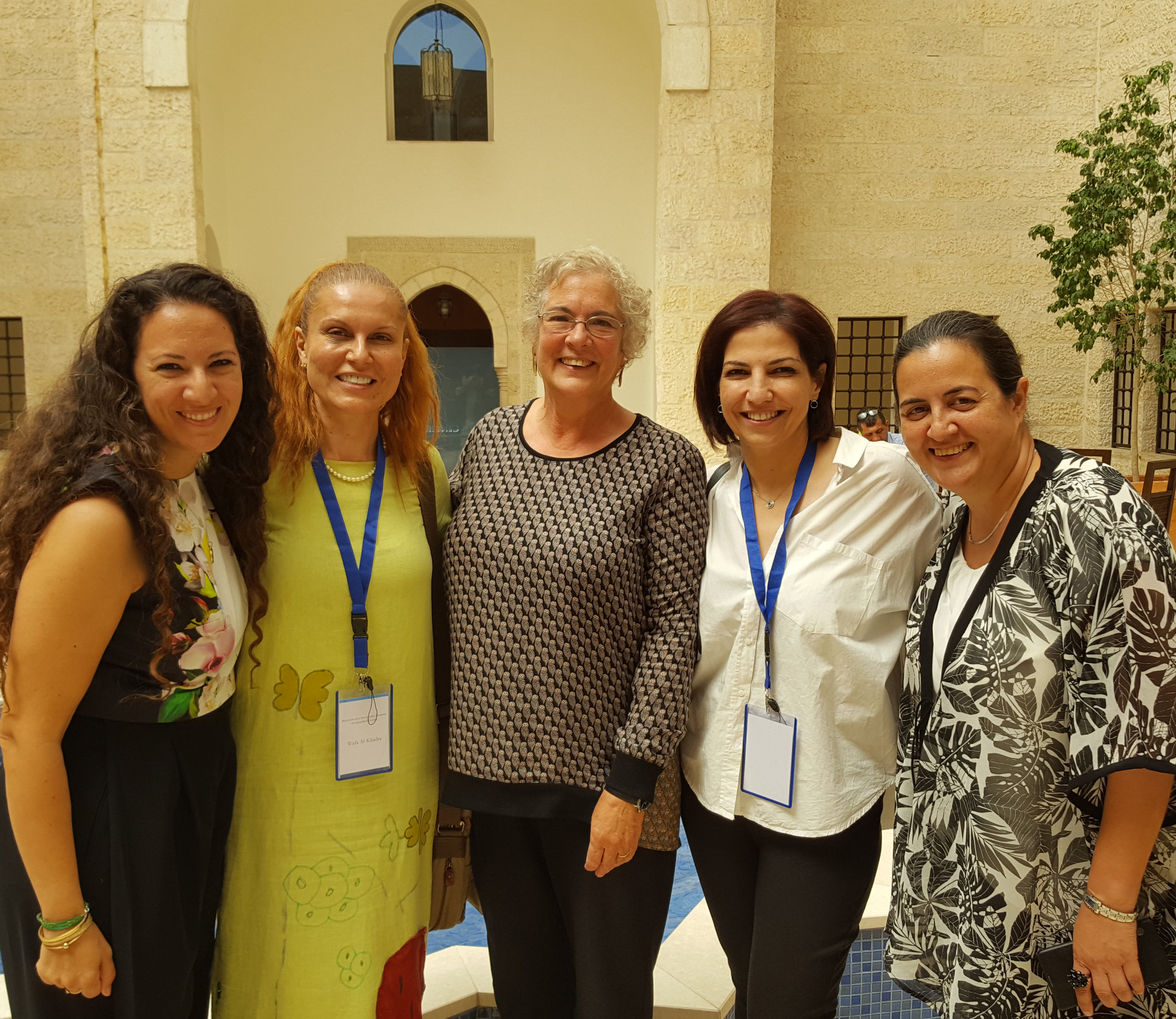  Sara Ababneh, Wafa Al Khadra, Lila, Hadeel Aziz, Hala Ghosheh 