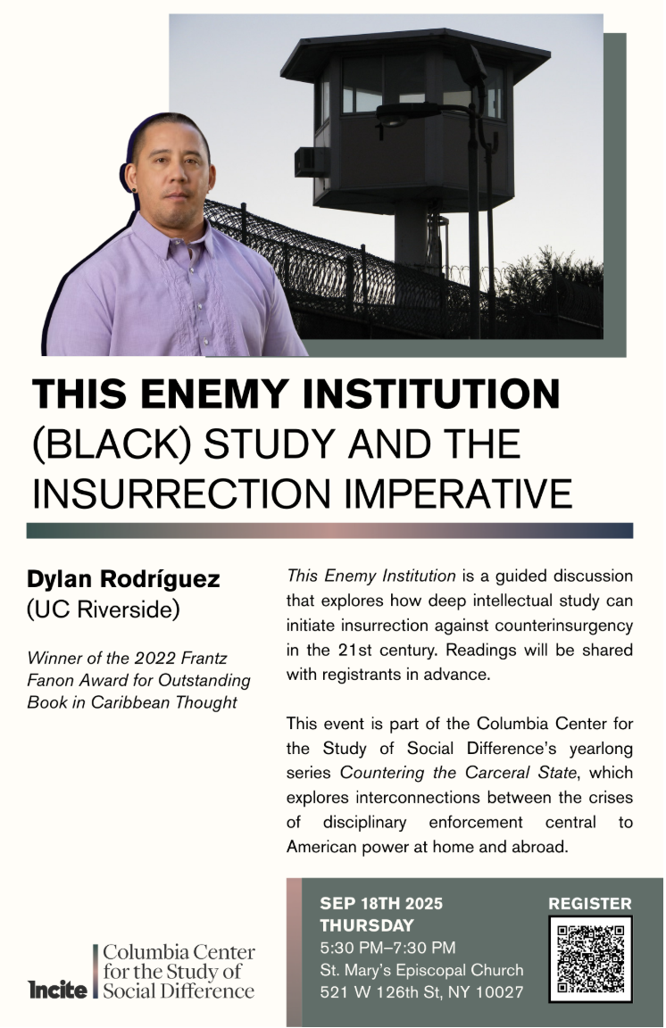 This Enemy Institution: (Black) Study and the Insurrection Imperative