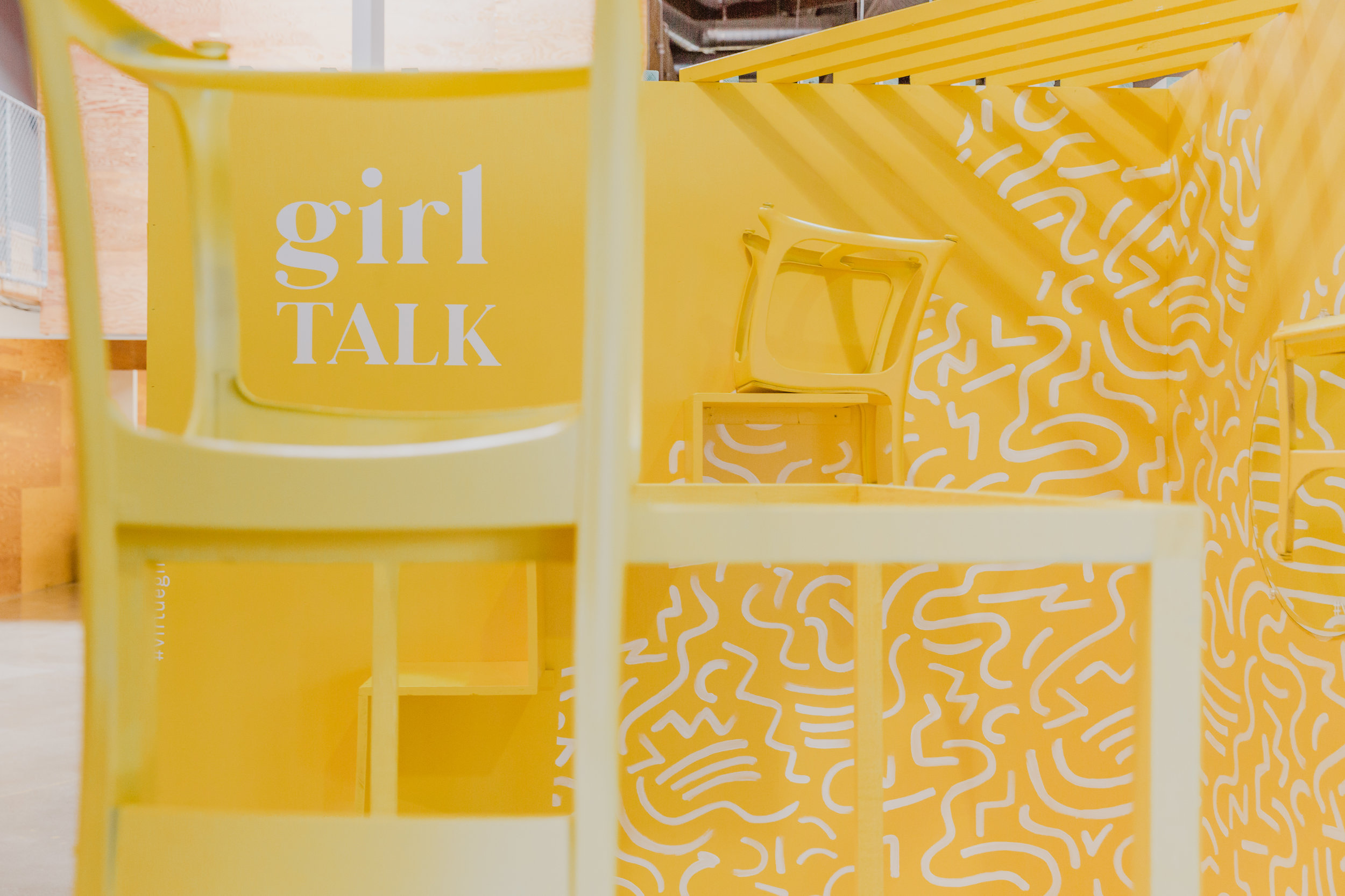 Girl Talk 2019 | Relevant + Raw Installation