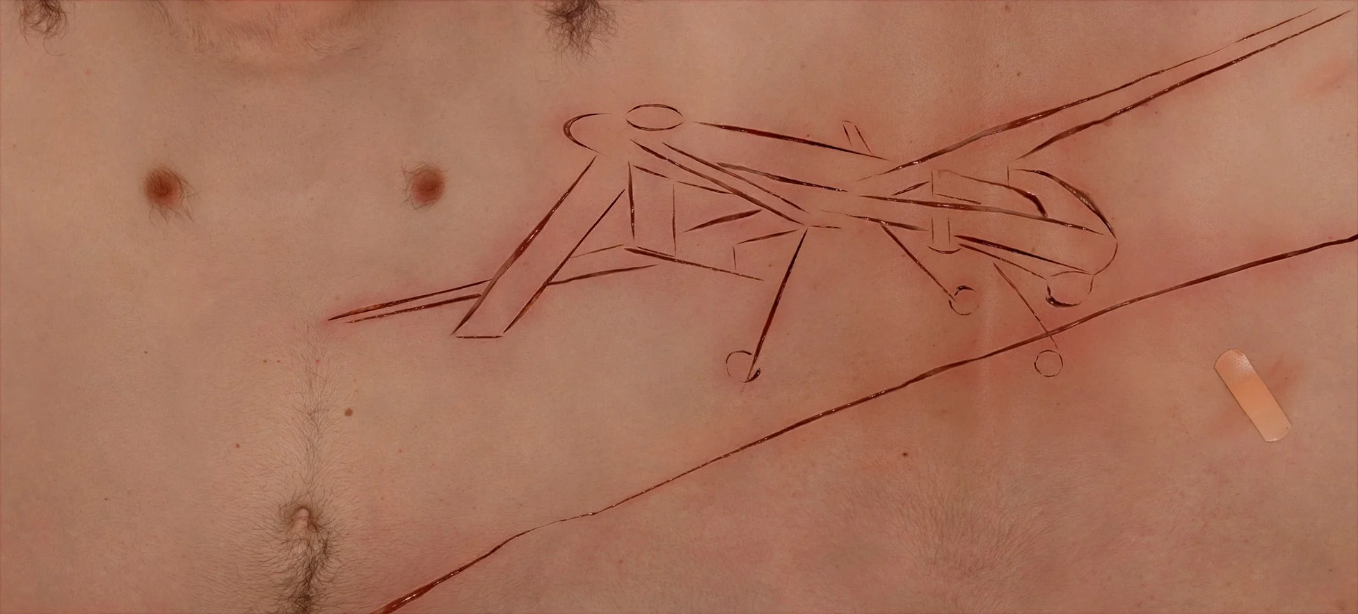 Predador

 Digital printing  27.5 x 61.5 2008