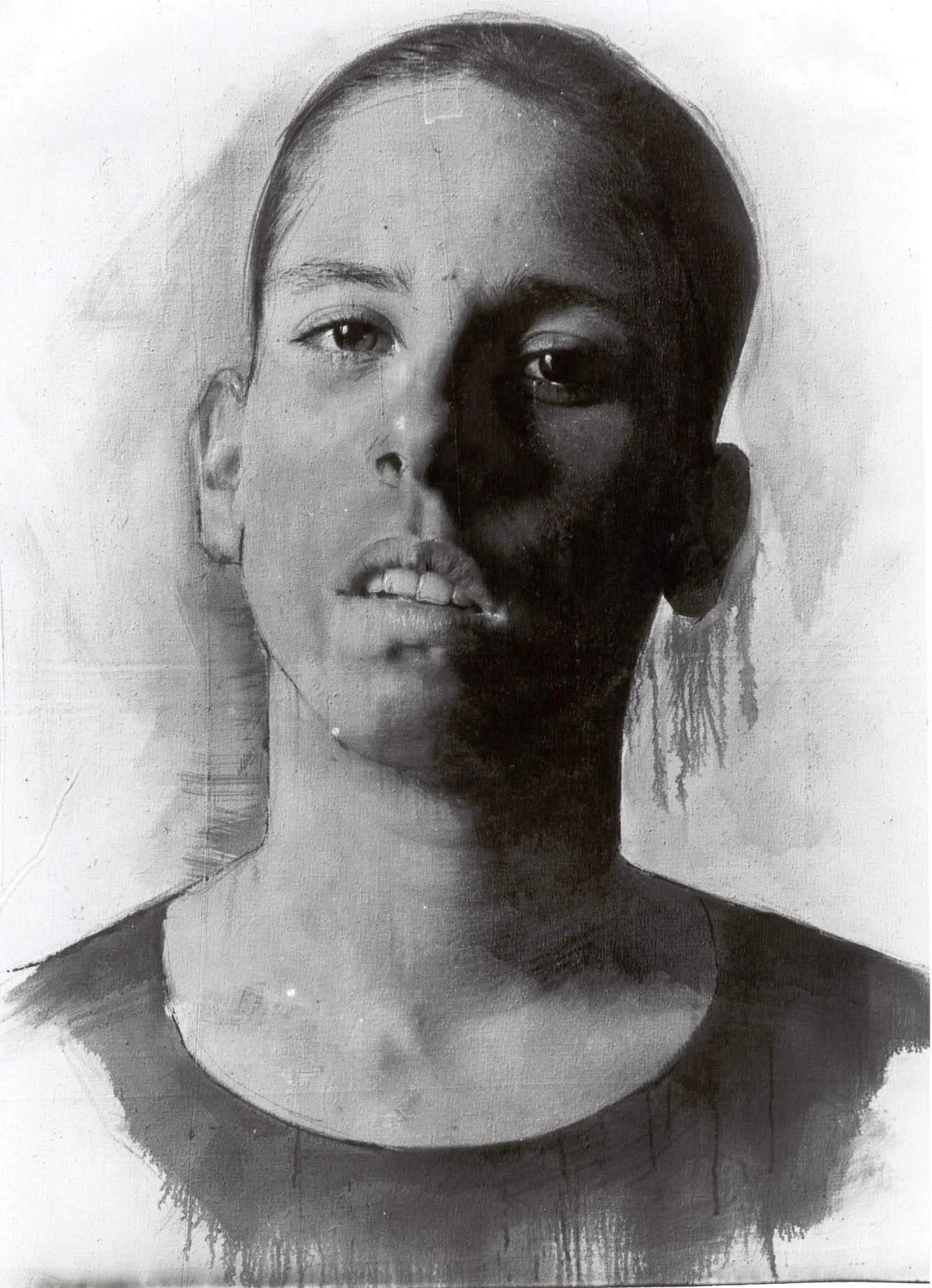 Maruchi
 Emulsion Photographic On Canvas Oil and Alkyd Oil 51¨x39¨ 2000 