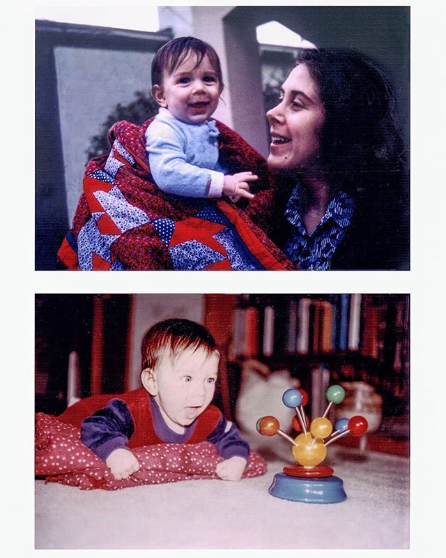 These photos prove two things. 1. My mom has always been rad, and 2. I have always been enthusiastic about gadets. Happy Mother's Day, ma! Thanks for putting up with me this whole time. Even when I nearly burned your kitchen down while trying to make