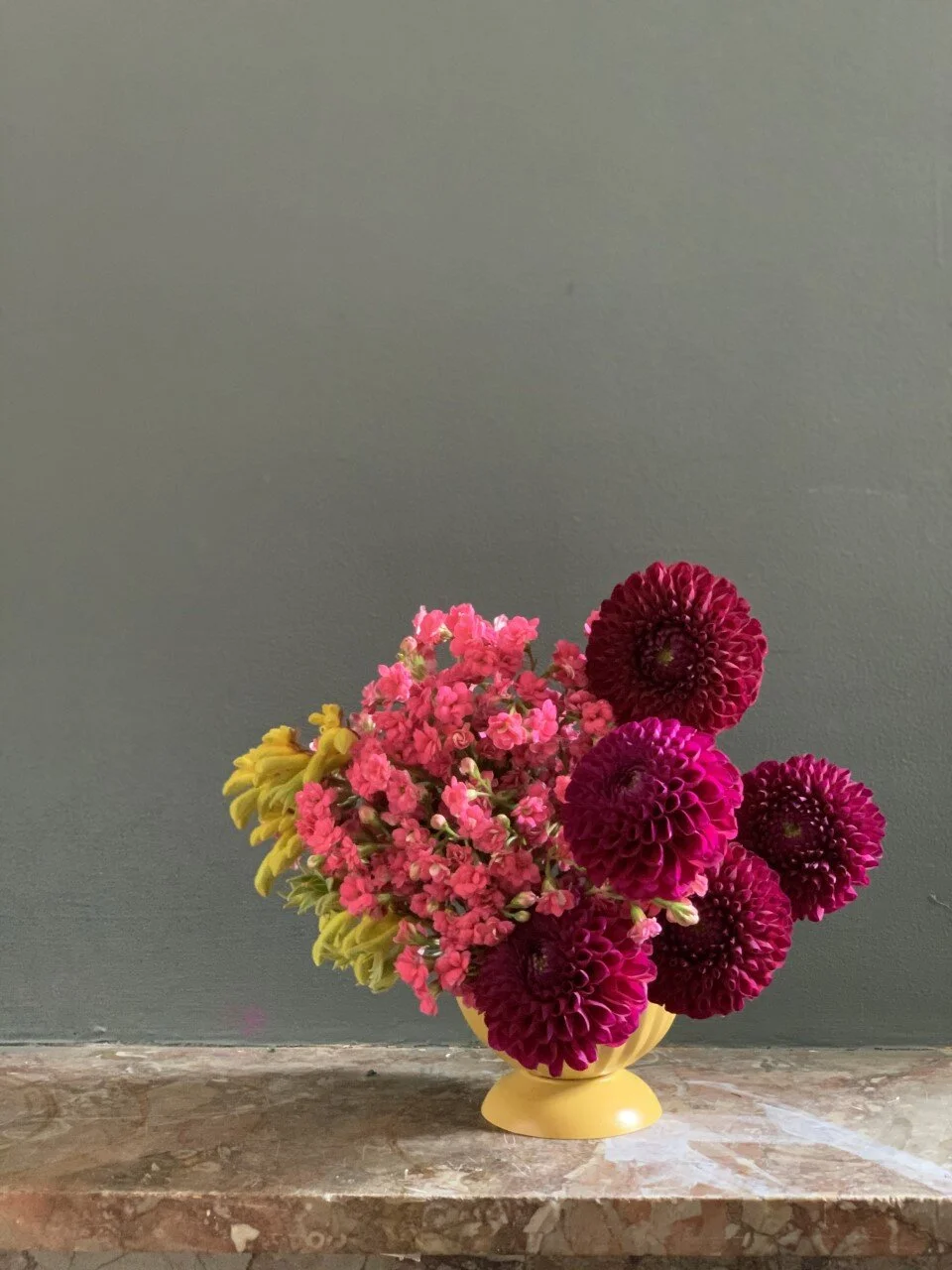Intense colour in small scalloped bowl.jpg