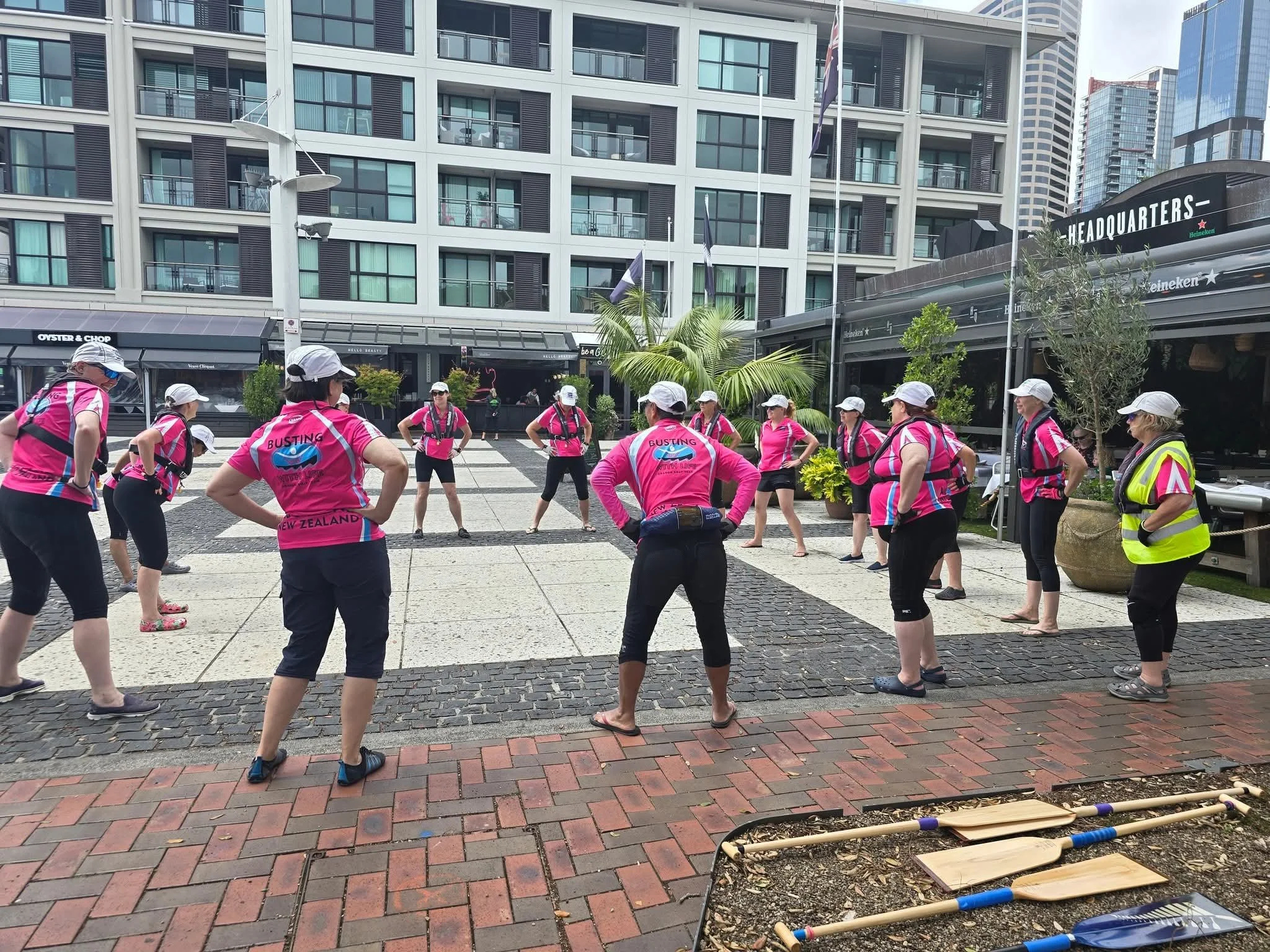 Warm ups - Auckland Anniversay Day - Viaduct Harbour - January 2025 