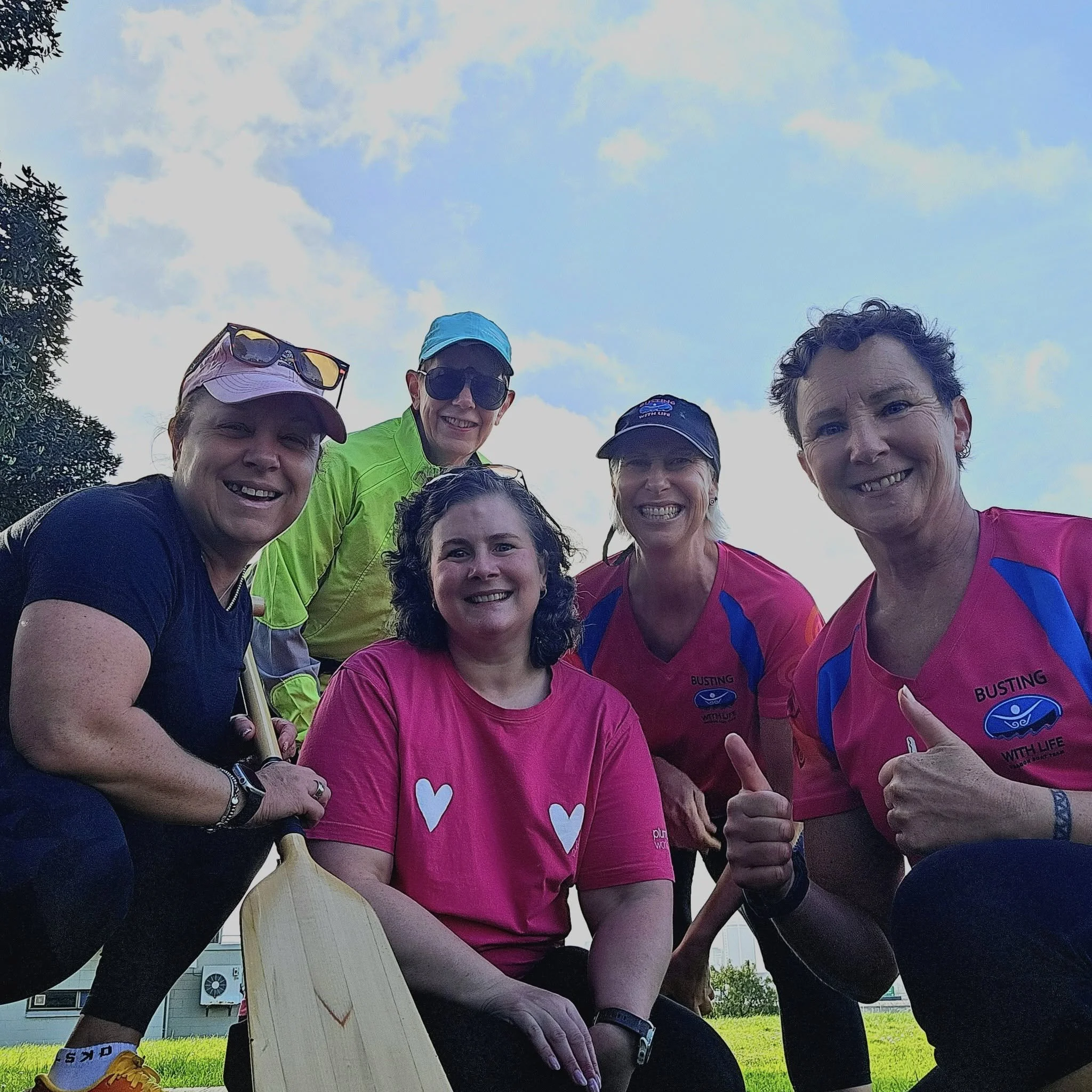  Give-It-A-Go day put on by the Auckland Dragon Boat Association - Megan and Kirsten joined the team - hooray - September 2025 