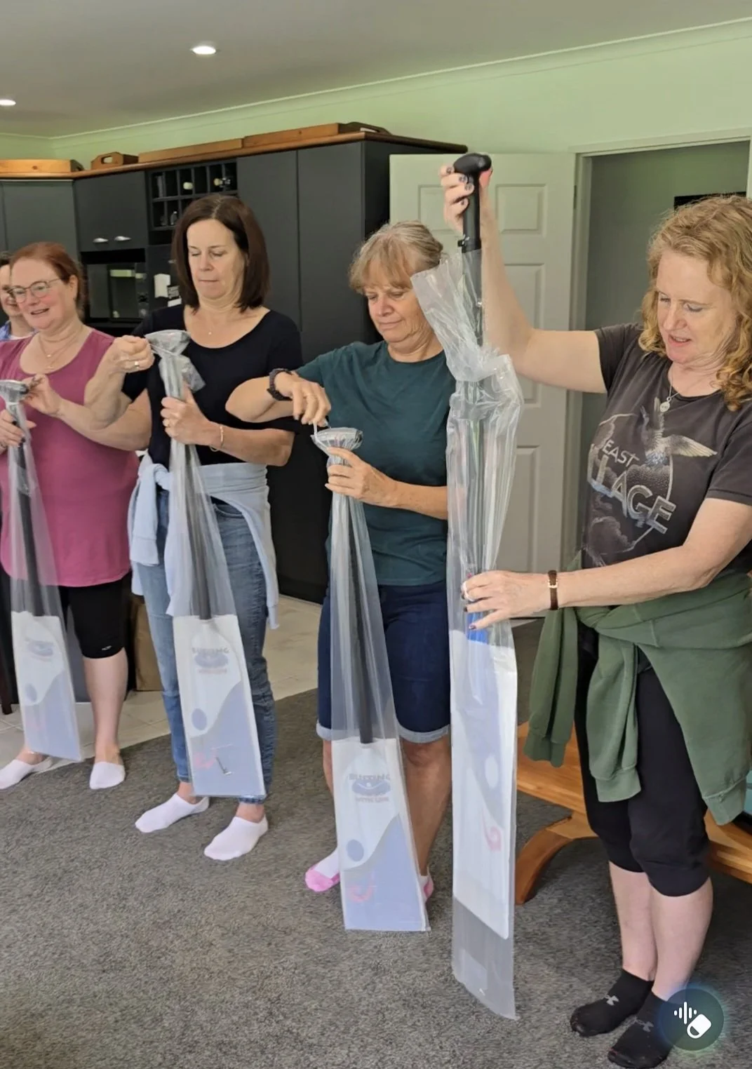  BWL pre-season get-together - Unboxing our new paddles - September 2025 
