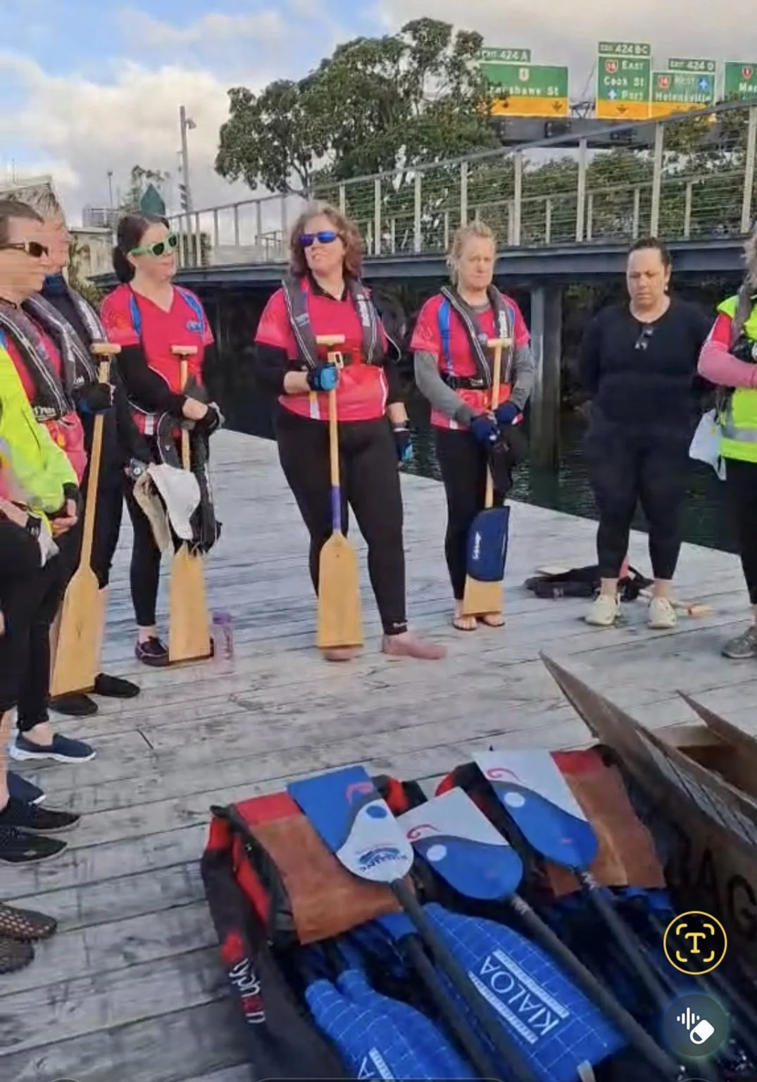  Blessing of our new paddles - Saint Marys Bay - October 2025 