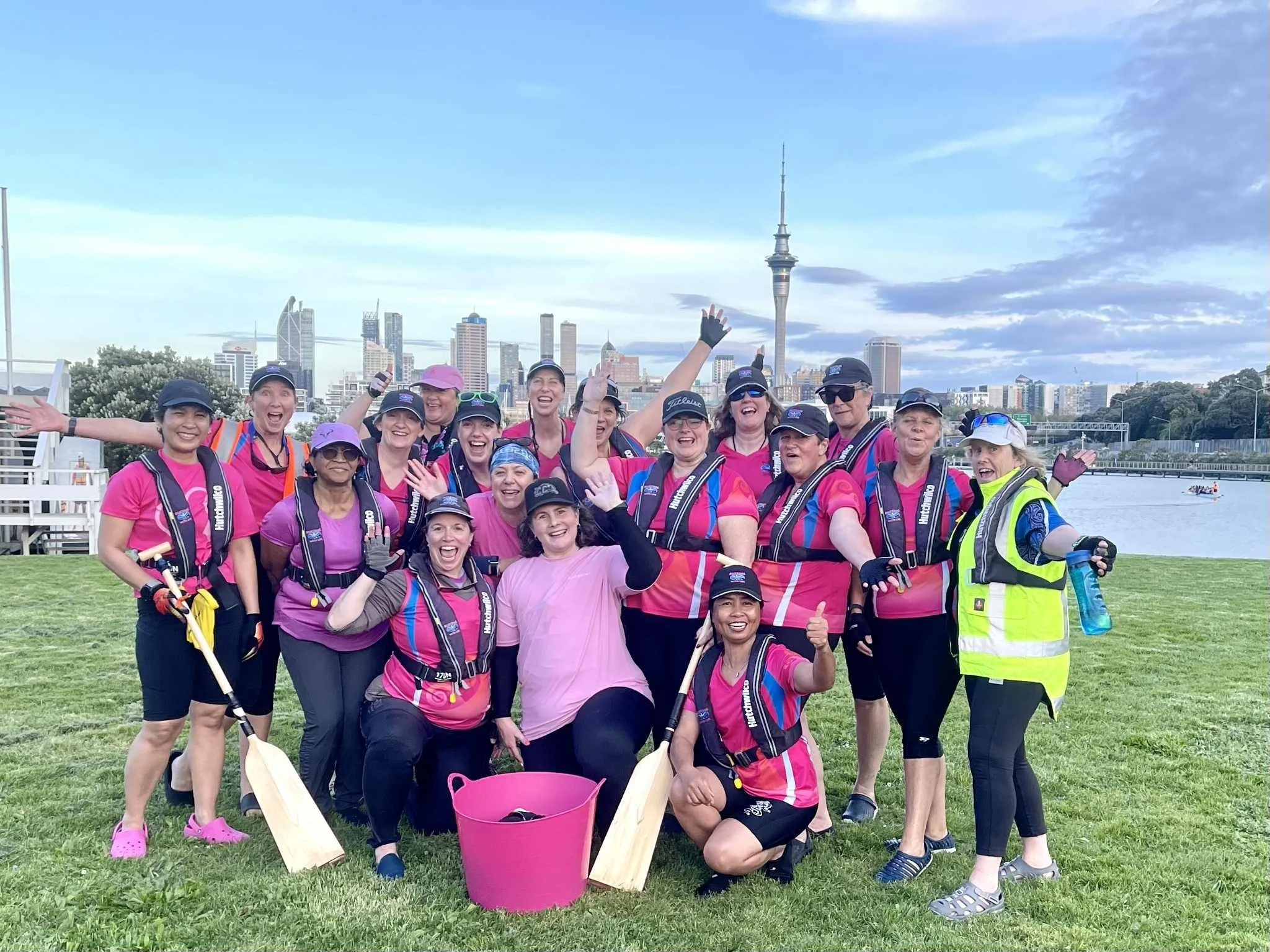  Pink Bucket presentation - Welcome to the team Megan - Saint Marys Bay - October 2025 