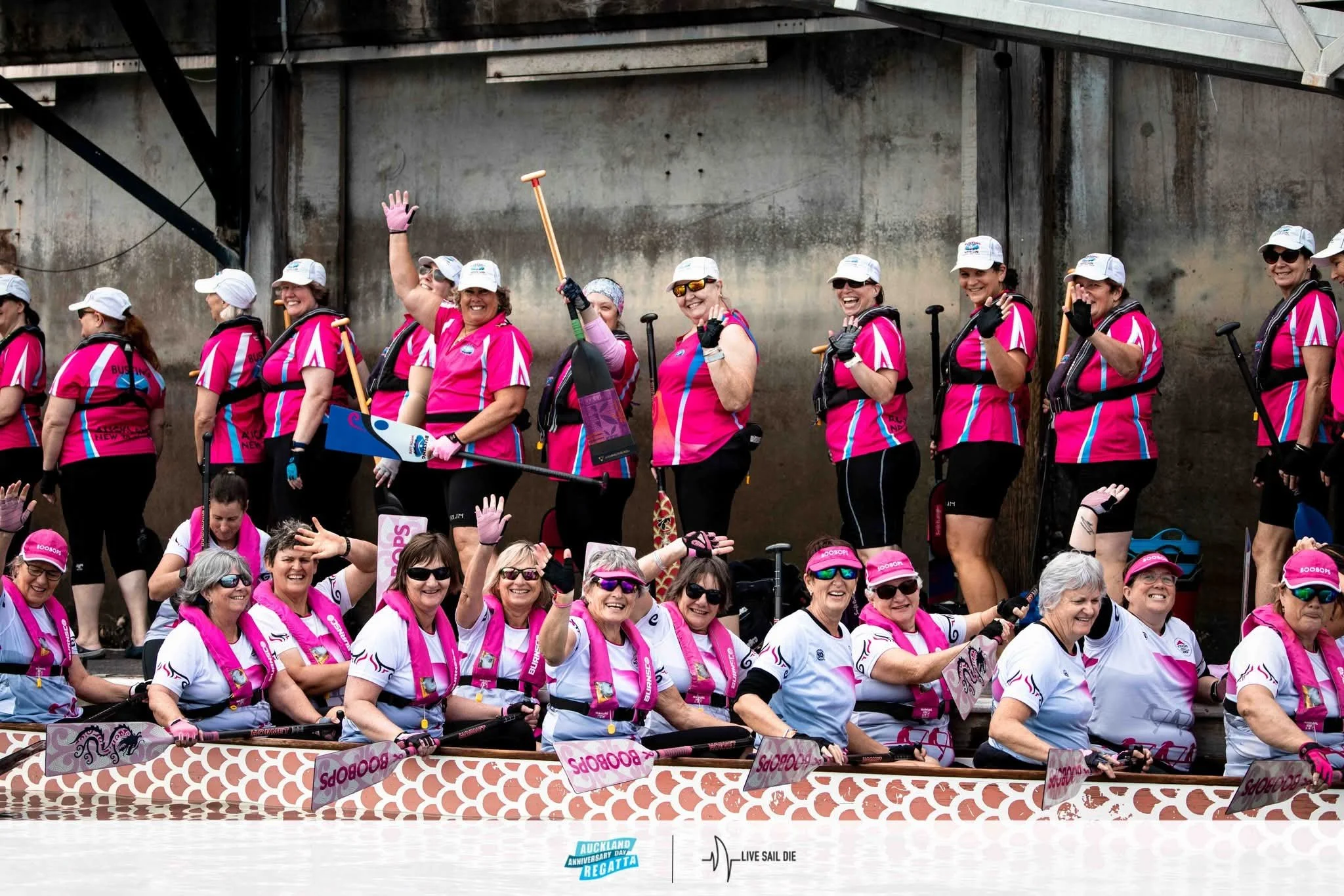  BWL team - Auckland Anniversary Day - Viaduct Harbour - January 2026 - photo credit Auckland Anniversary Day regatta official photographer 