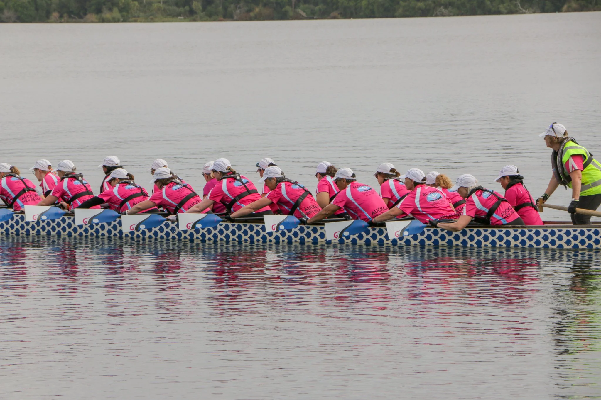  Training - race start - Lake Pupuke - February 2026 - photo credit to AIA Insurance 