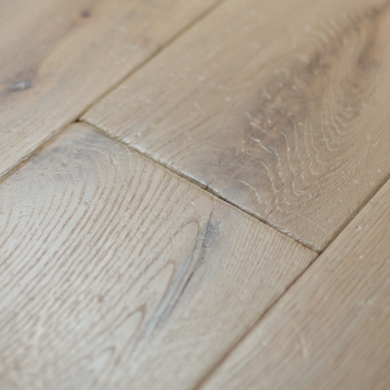 Genuine wood flooring