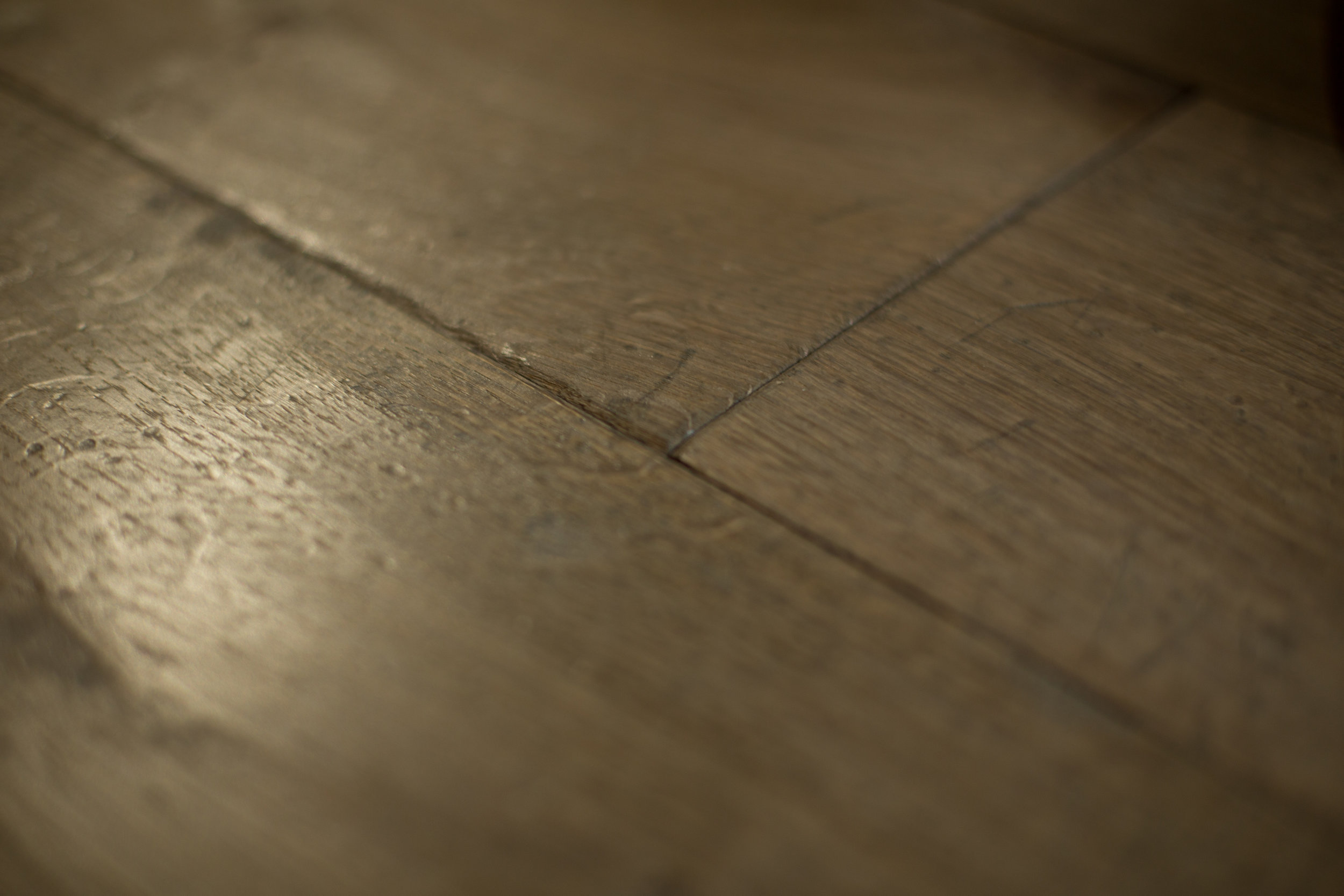 Handmade wood floor