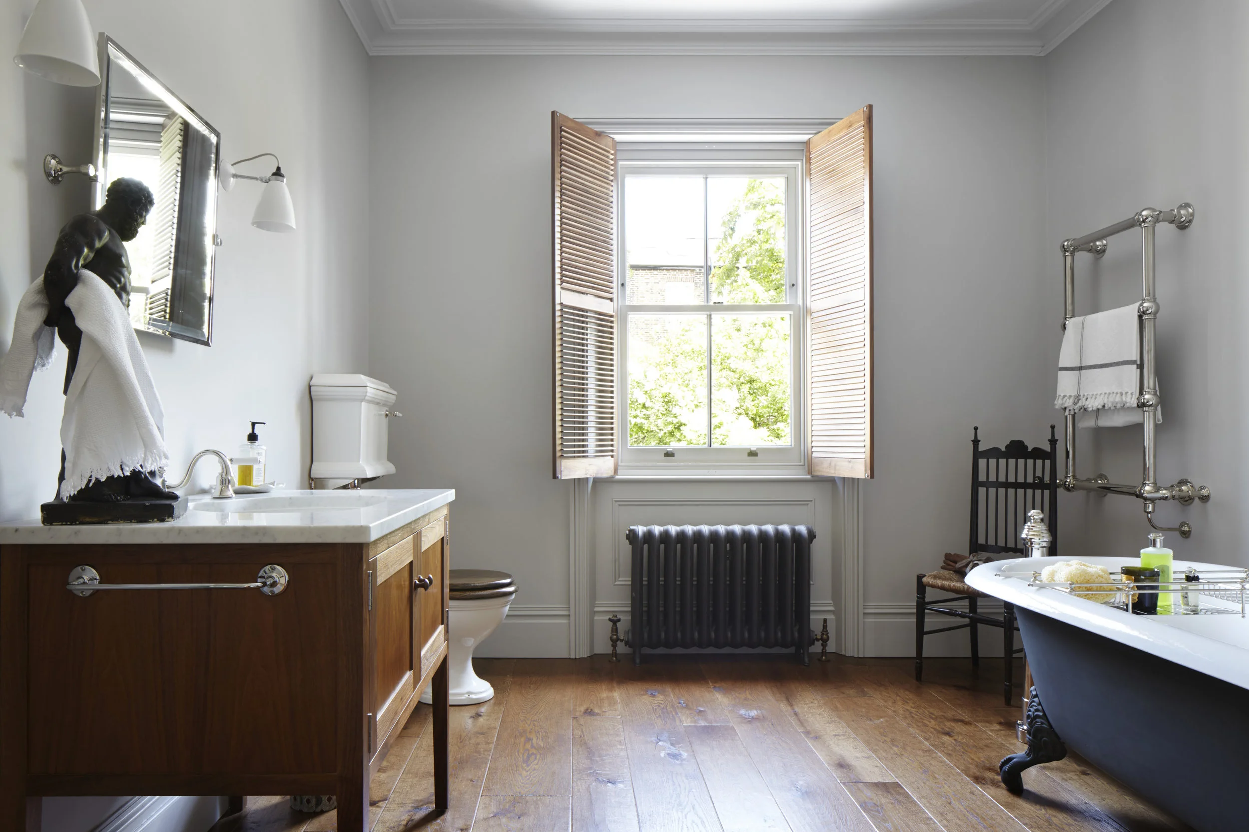 Engineered wood flooring, London