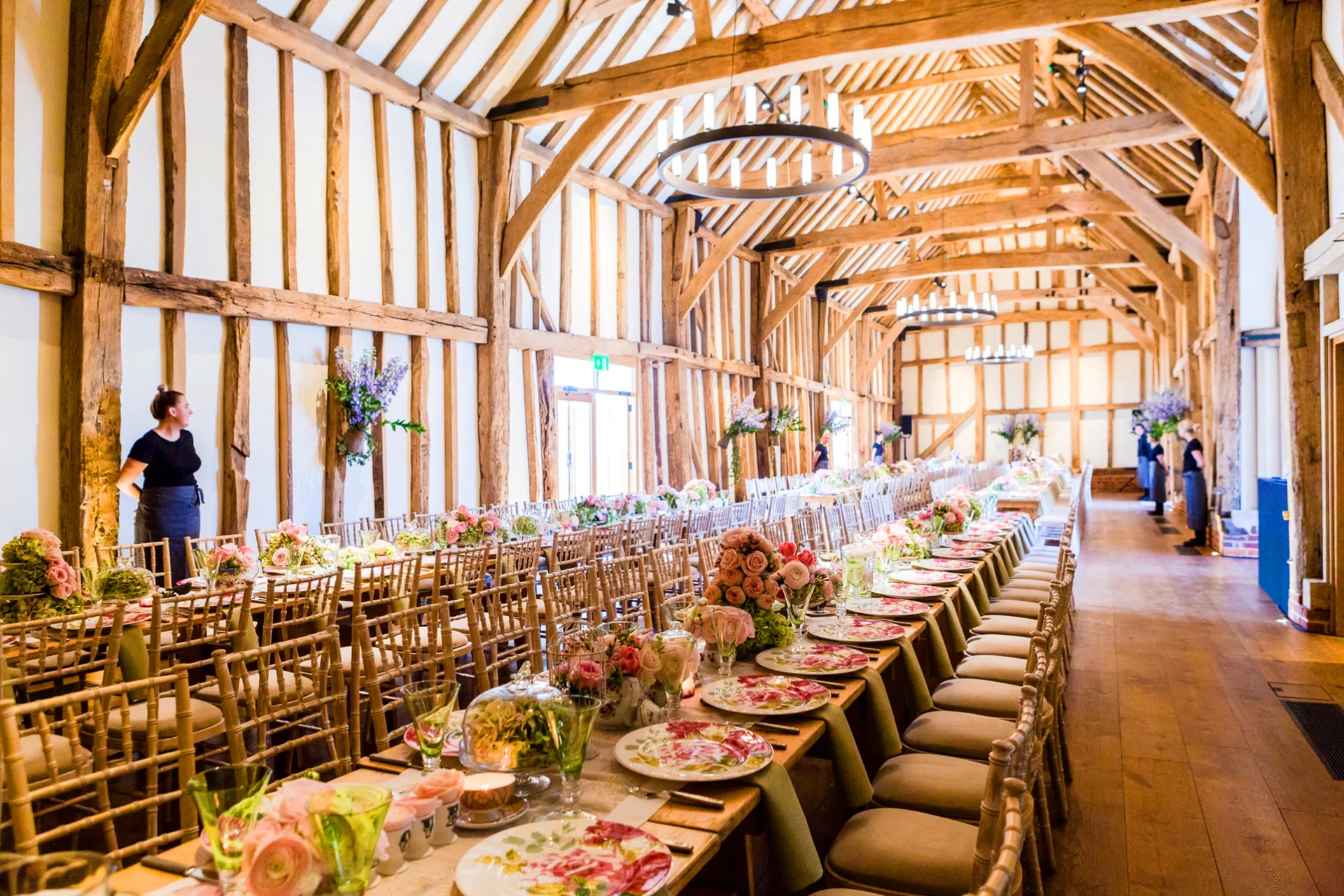 Barn oak flooring